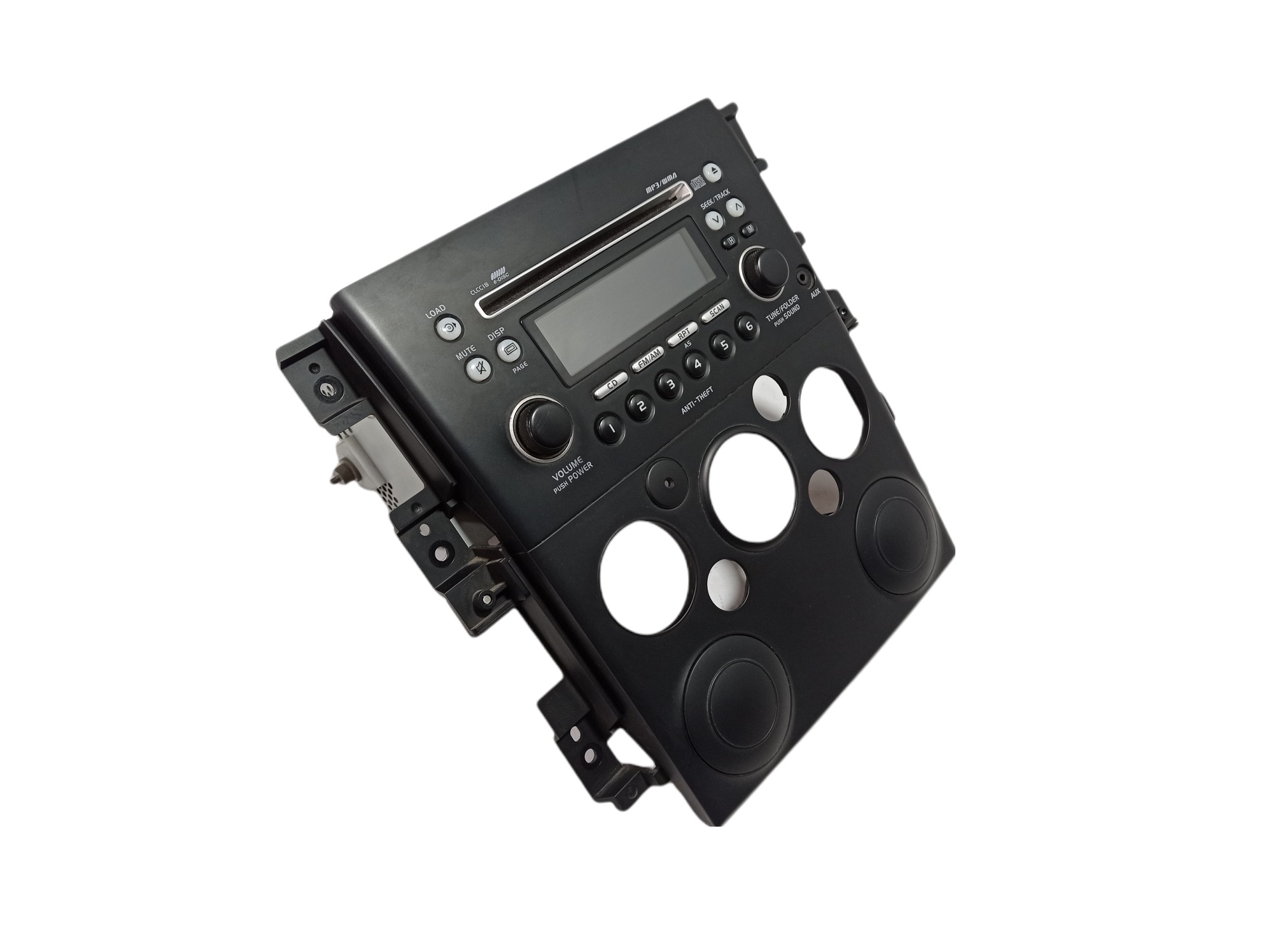 Moldura Rádio Comando Ar Suzuki Grand Vitara 2012 2015 V376 Preto