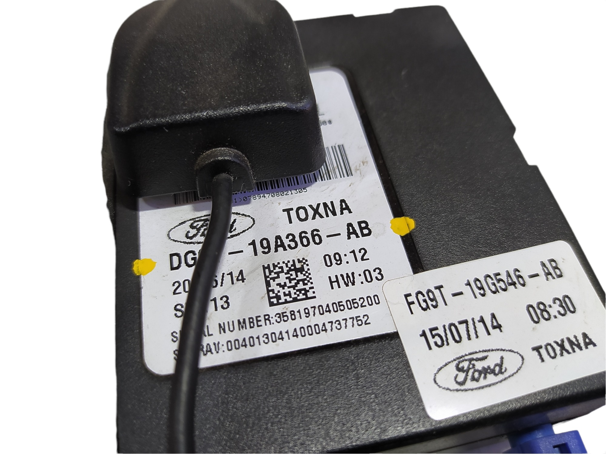 Módulo Central Gps Ford Fusion 2.5 2013 A 2016 V464 8