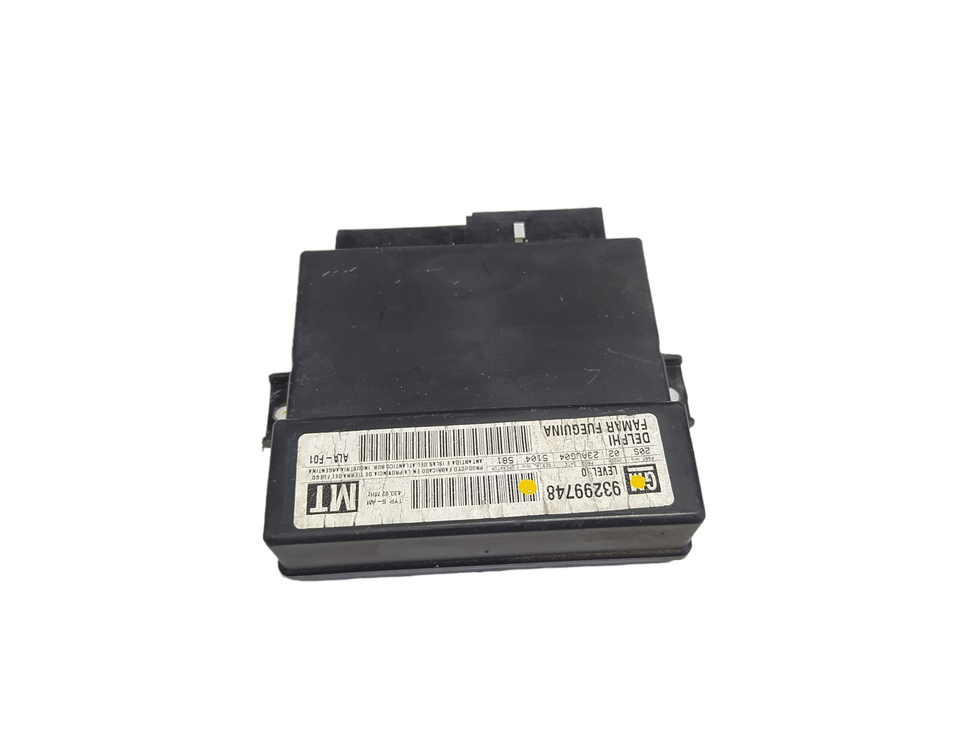 Módulo Conforto Gm Zafira 2.0 2005 93299748 V472 4