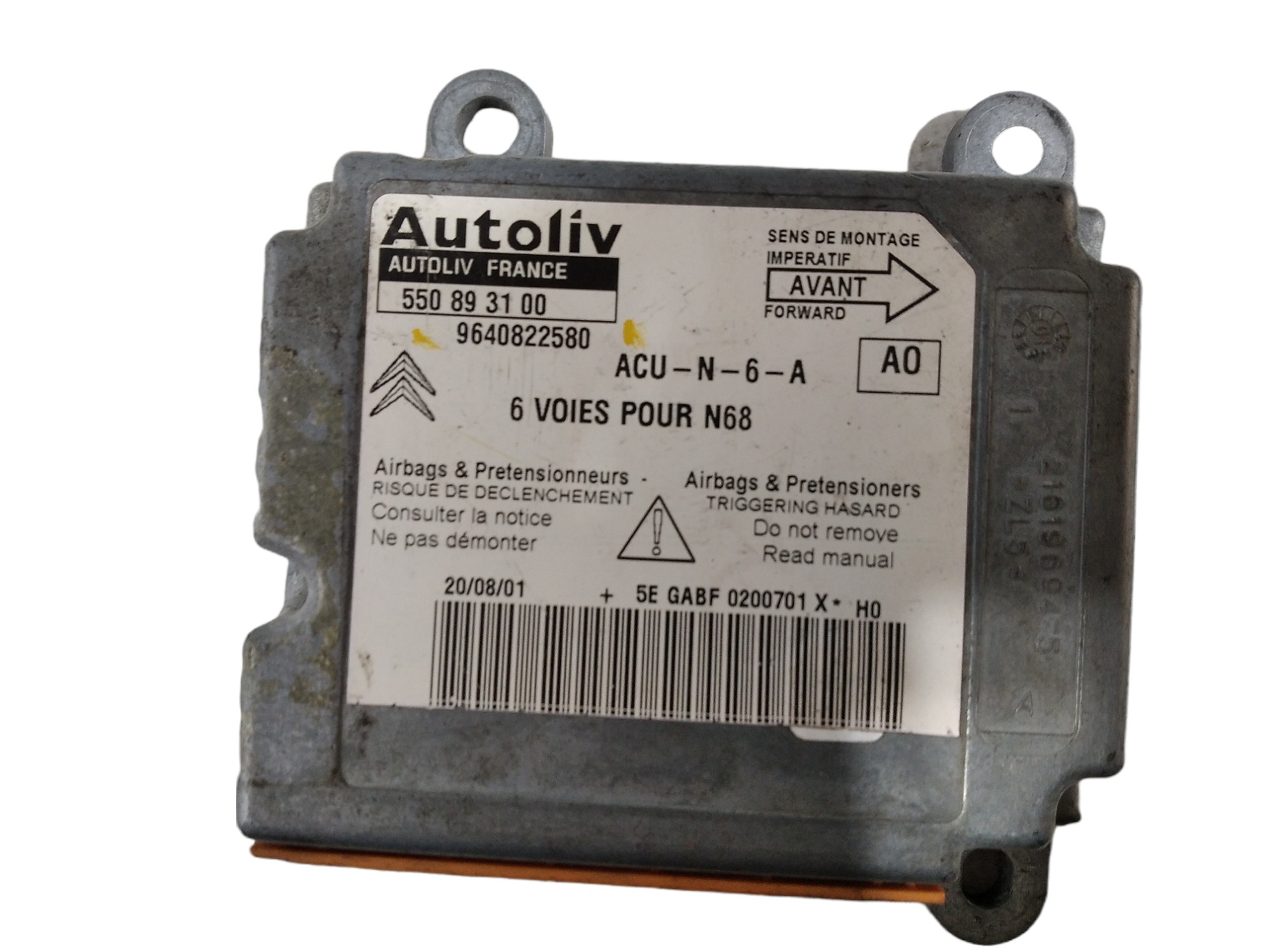 Modulo Citroen Xsara Picasso 2.0 2002  9640822580 3