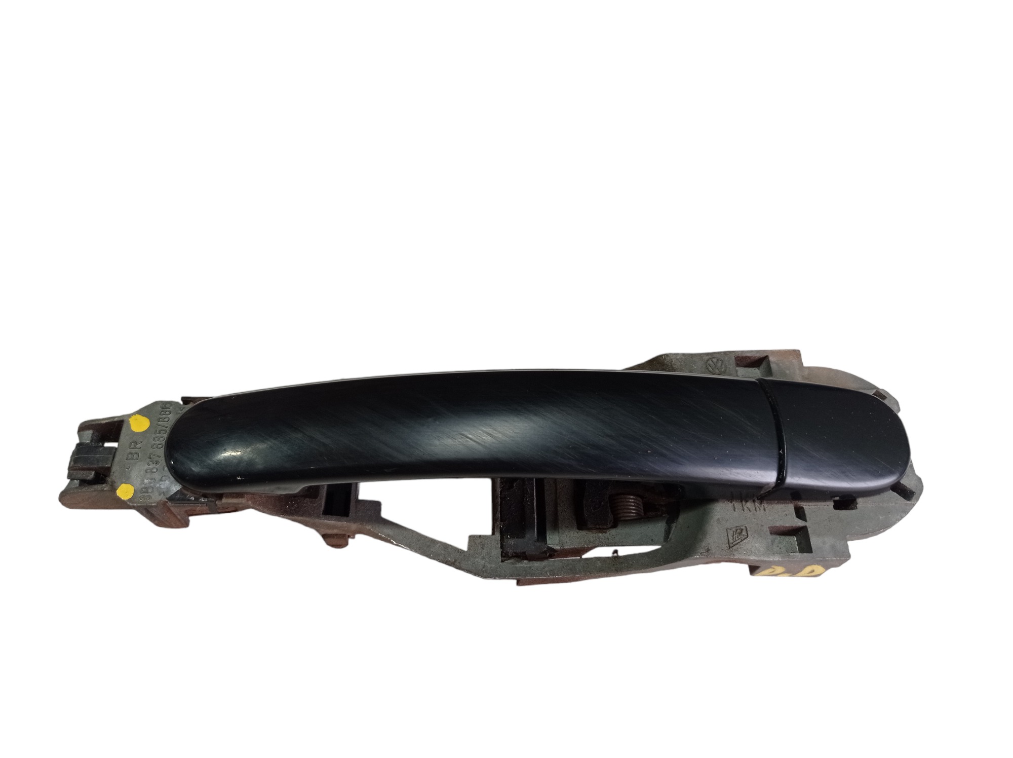 Maçaneta Externa Porta Dianteira Direita Vw Golf 08 V584 Preto Dianteira 8