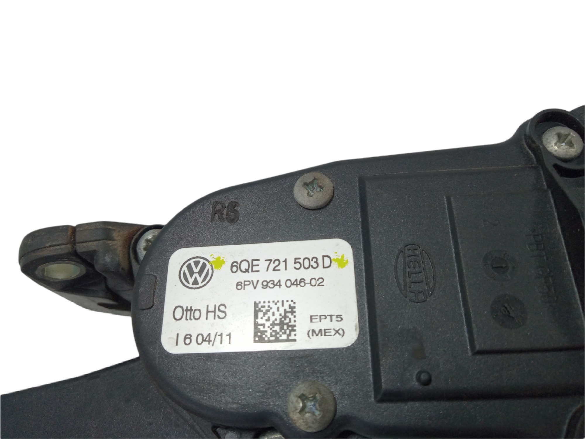 Pedal Acelerador Eletrônico Vw Voyage 1.0 8v 2011 V370 7