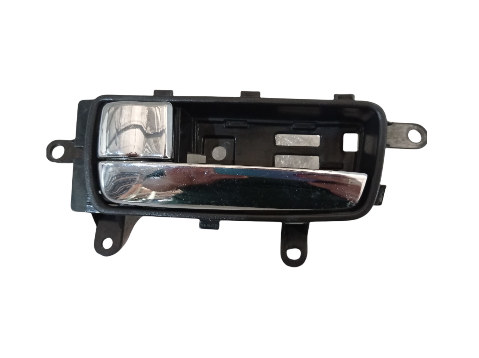 Maçaneta Interna Dianteira Esquerda Nissan Sentra 2008 V175 Prata 3