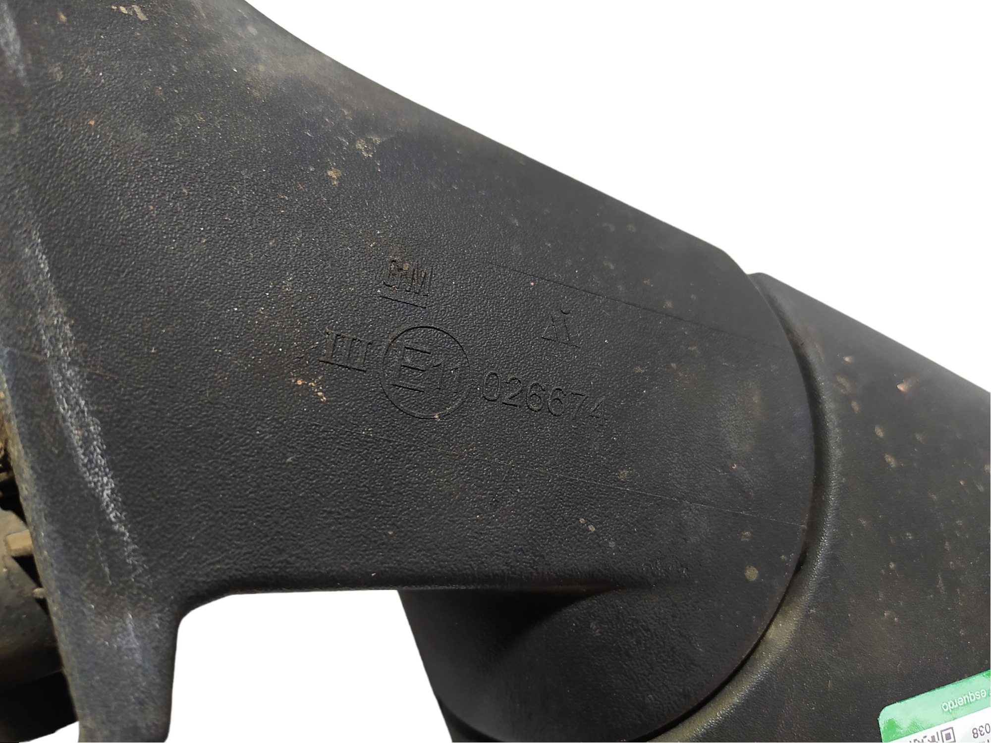 Carcaça Retrovisor Esquerdo Gm Prisma 2018 E11026674 V486 Prata E Preto 10
