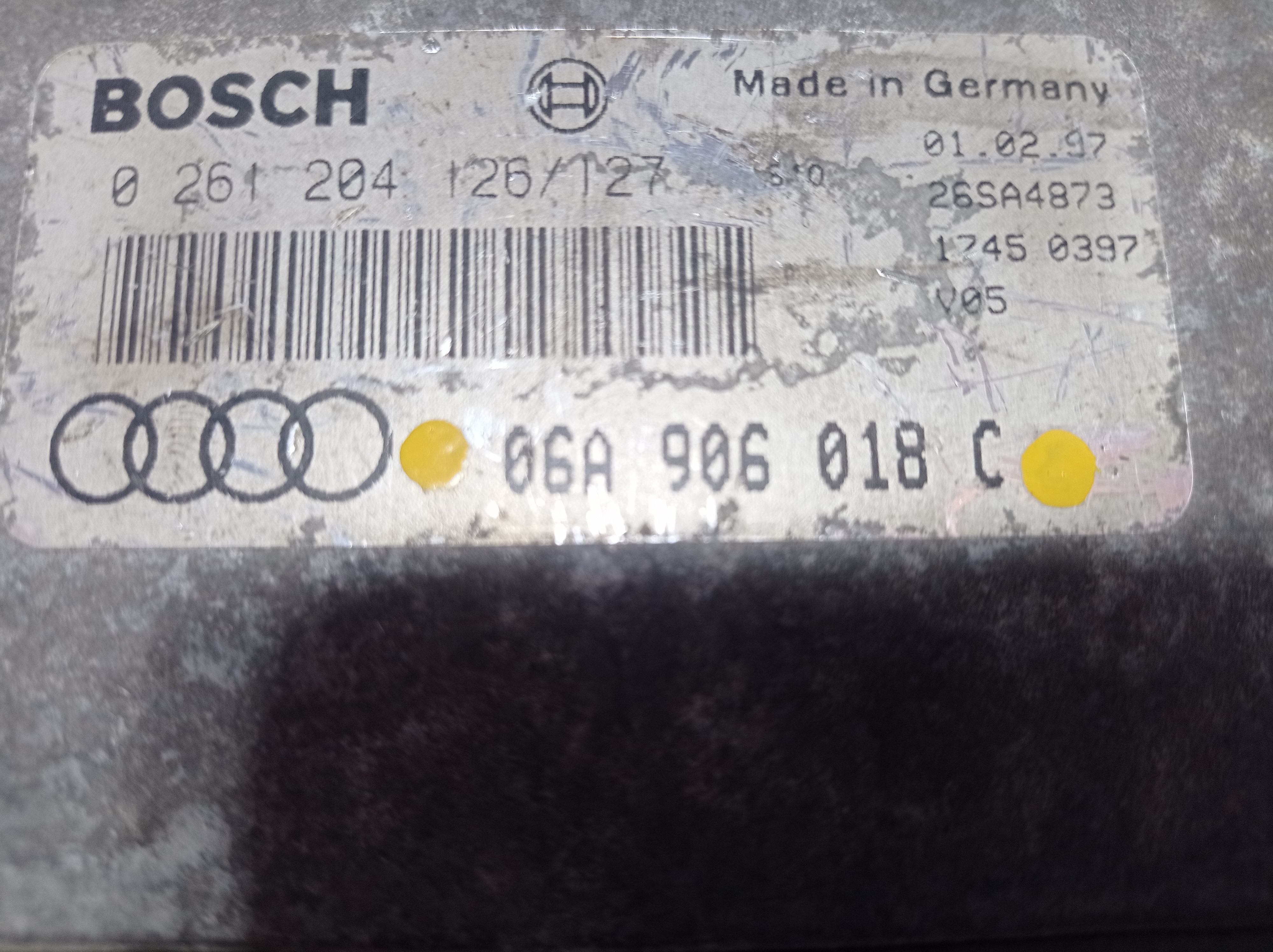 Módulo Injeção Audi A3 1.8 1998 06a906018c 7