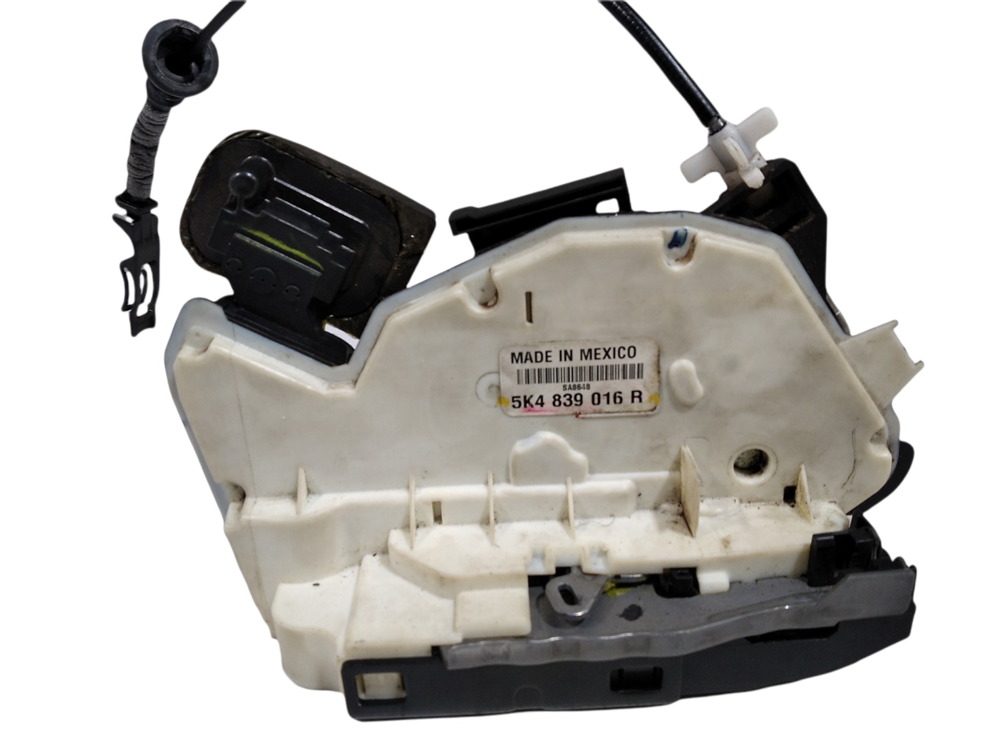 Fechadura Porta Traseira Direita Vw Golf Gti 2014 5k4839016r 5