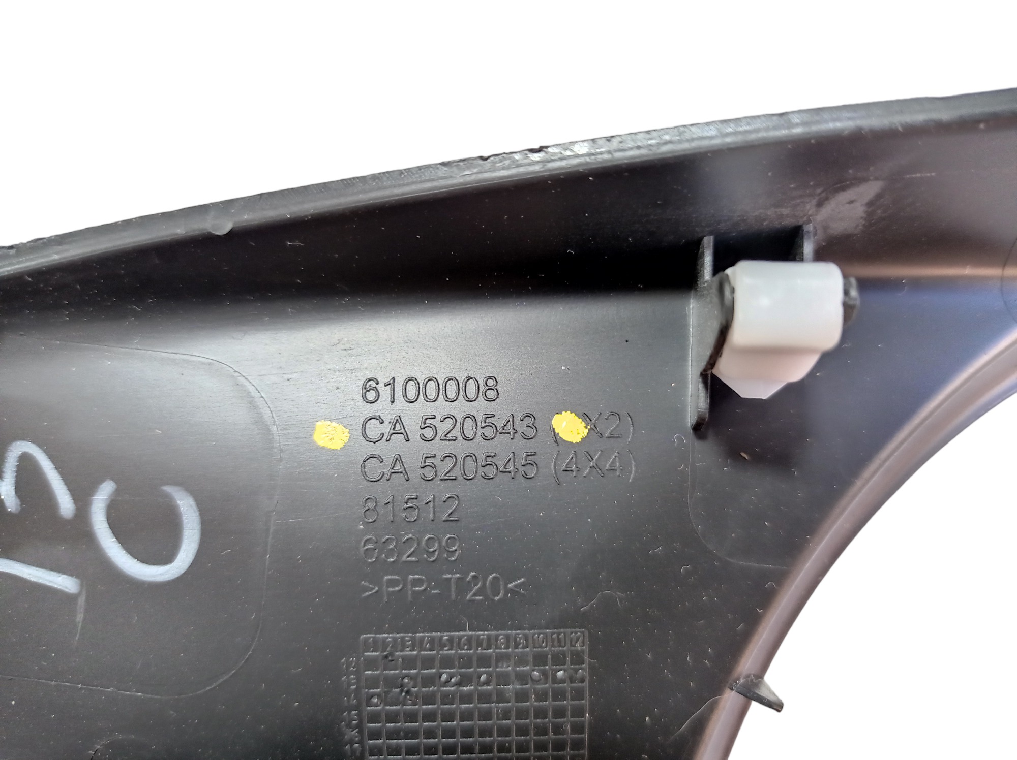 Acabamento Alavanca De Marcha Mitsubishi Asx Cvt 14 V574 8