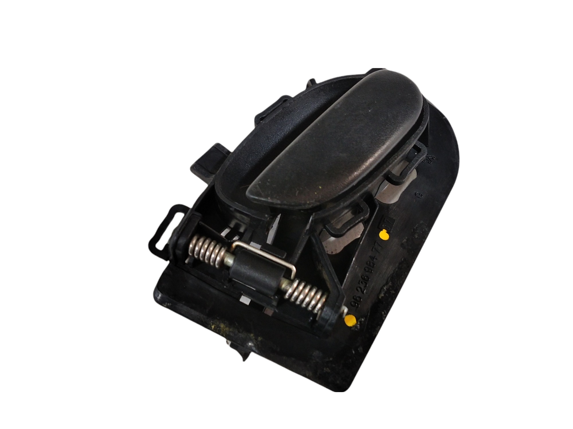 Maçaneta Interna Dianteir Esquerda Peugeot 206 207 2005 V273 Preto Dianteira 3