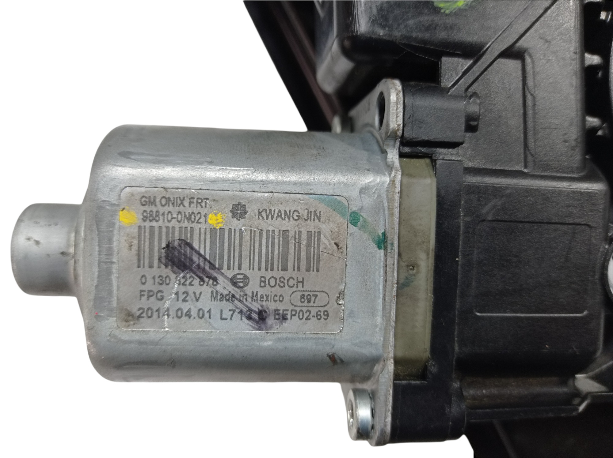 Máquina Vidro Dianteira Direita Gm Onix 1.0 2014 V248 7