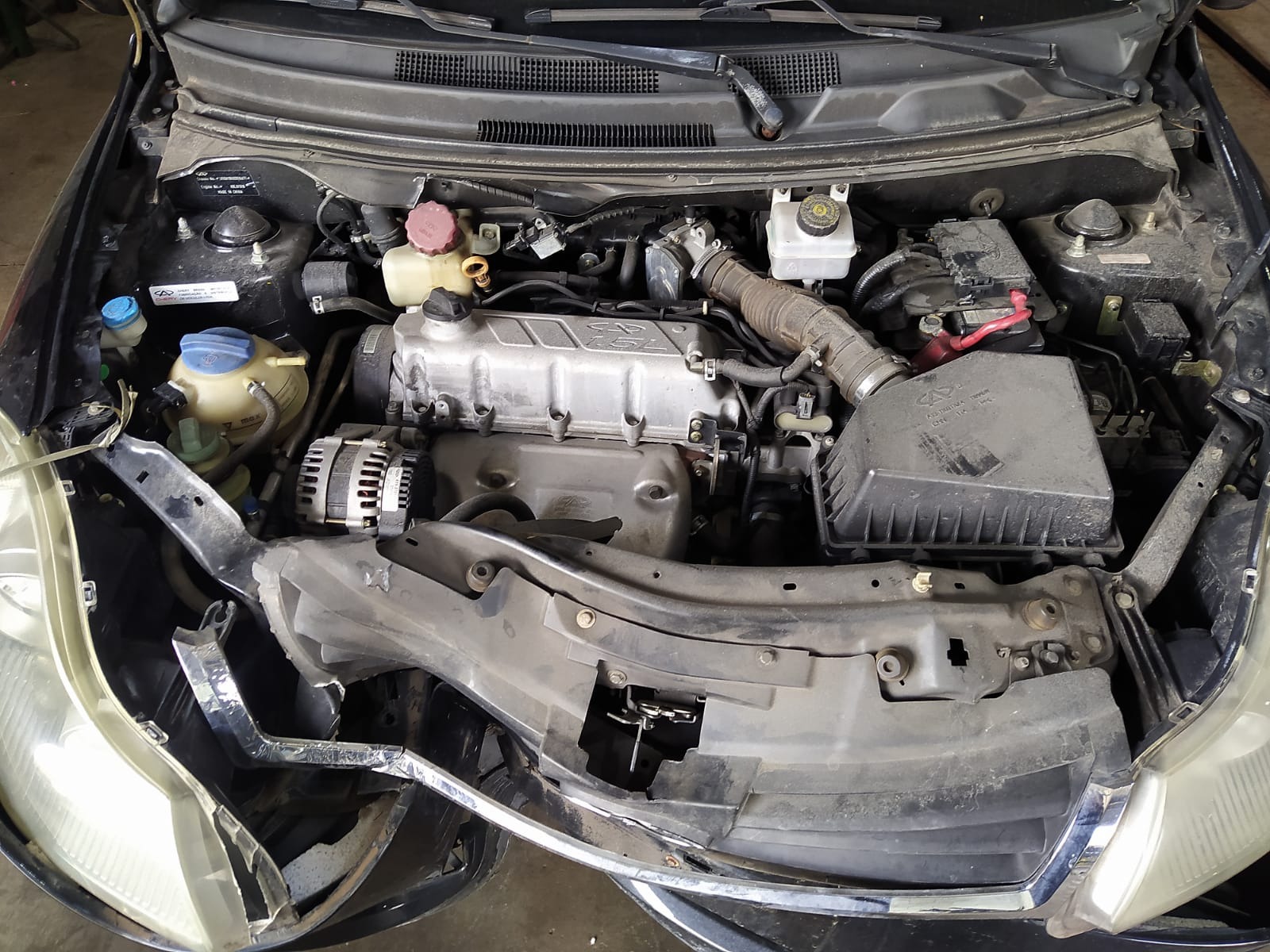 Sucata Chery celer 1.5 2013 informações gerais 8