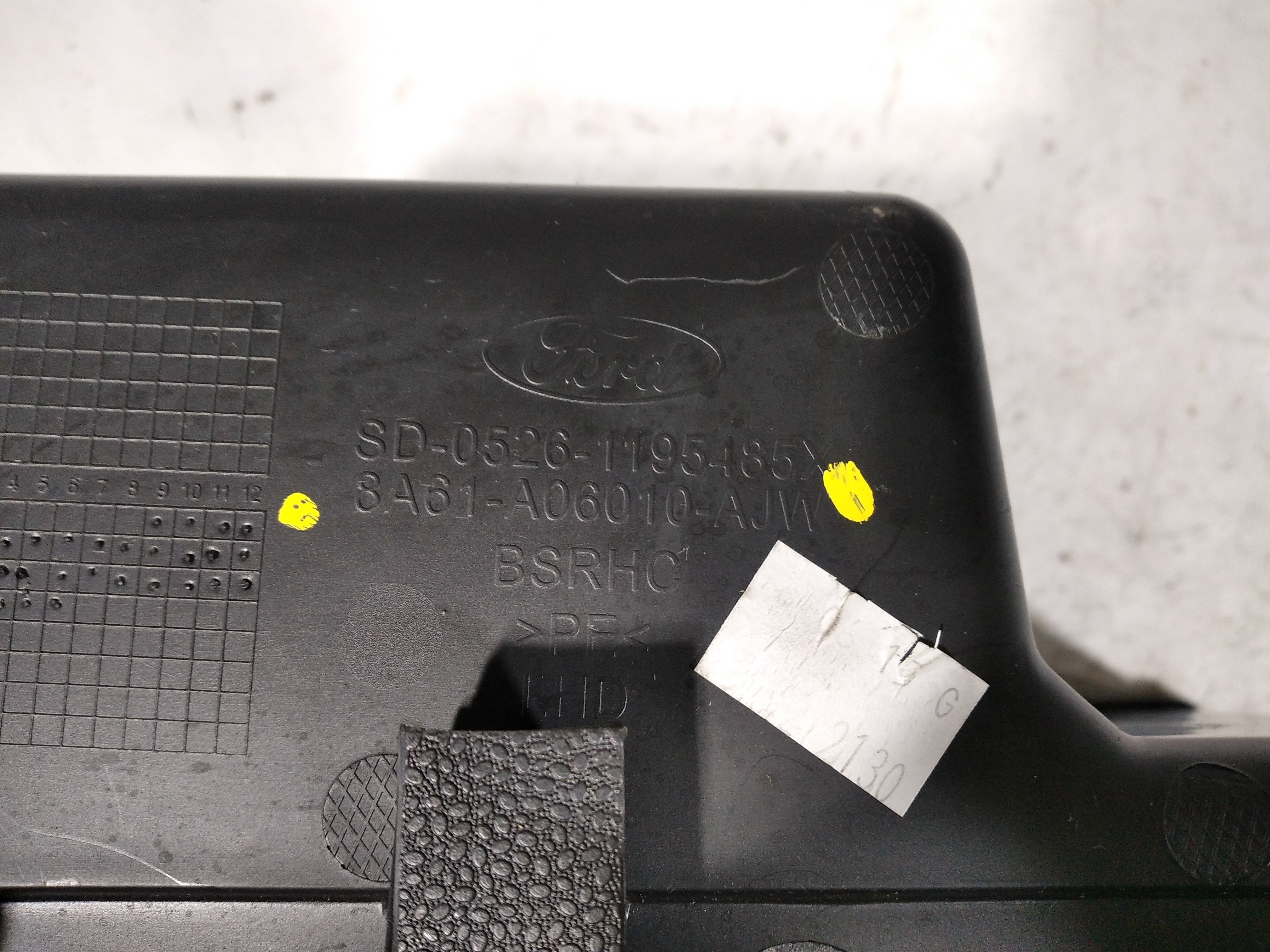 Porta Luva Ford Fiesta Hatch 1.5 2014 19 8a61a06010ajw V270 5