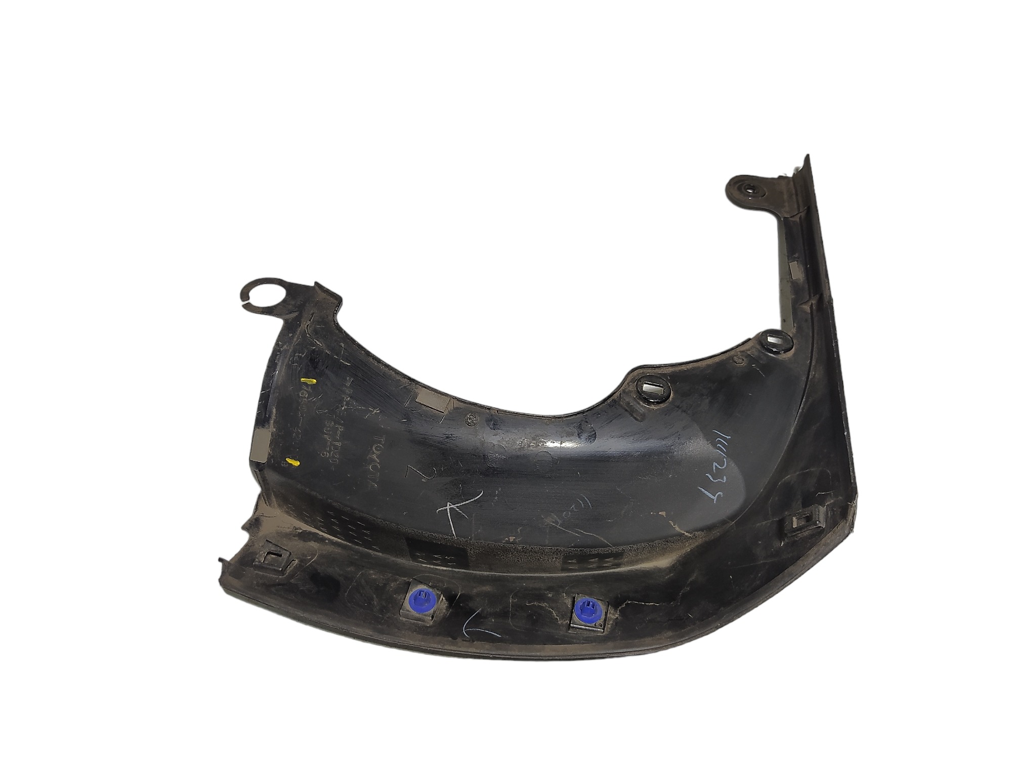 Aplique  Esquerdo Tampa Traseira Toyota Rav4 2009 V78 Preto 6