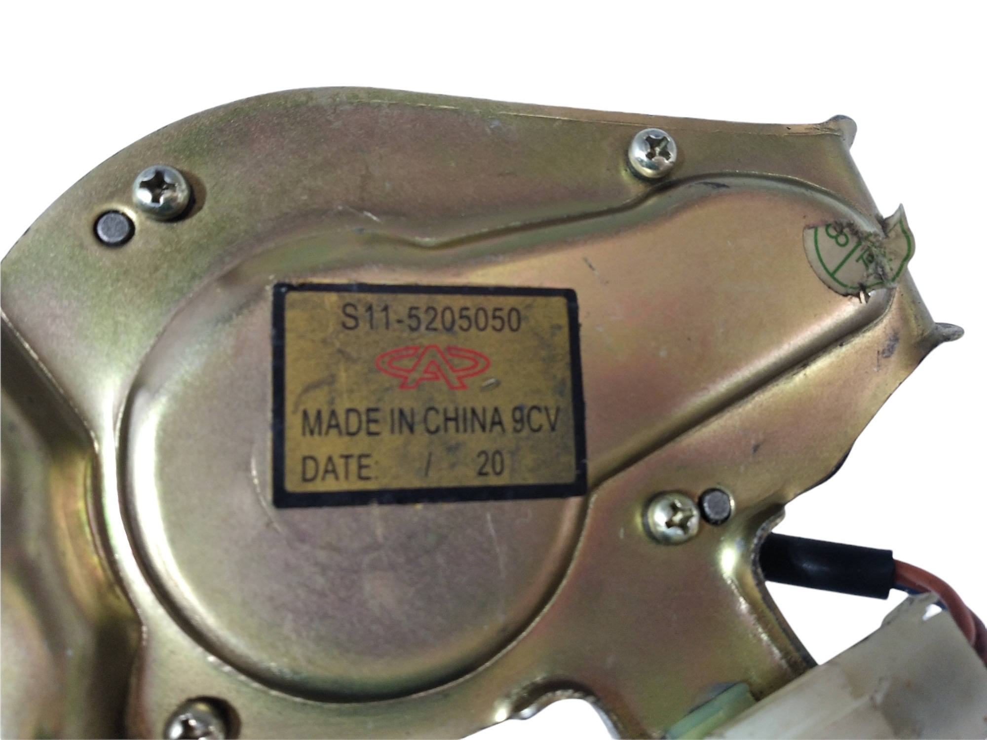 Motor Limpador Traseiro Chery Qq 2010 A 2015 S115205510 M 3