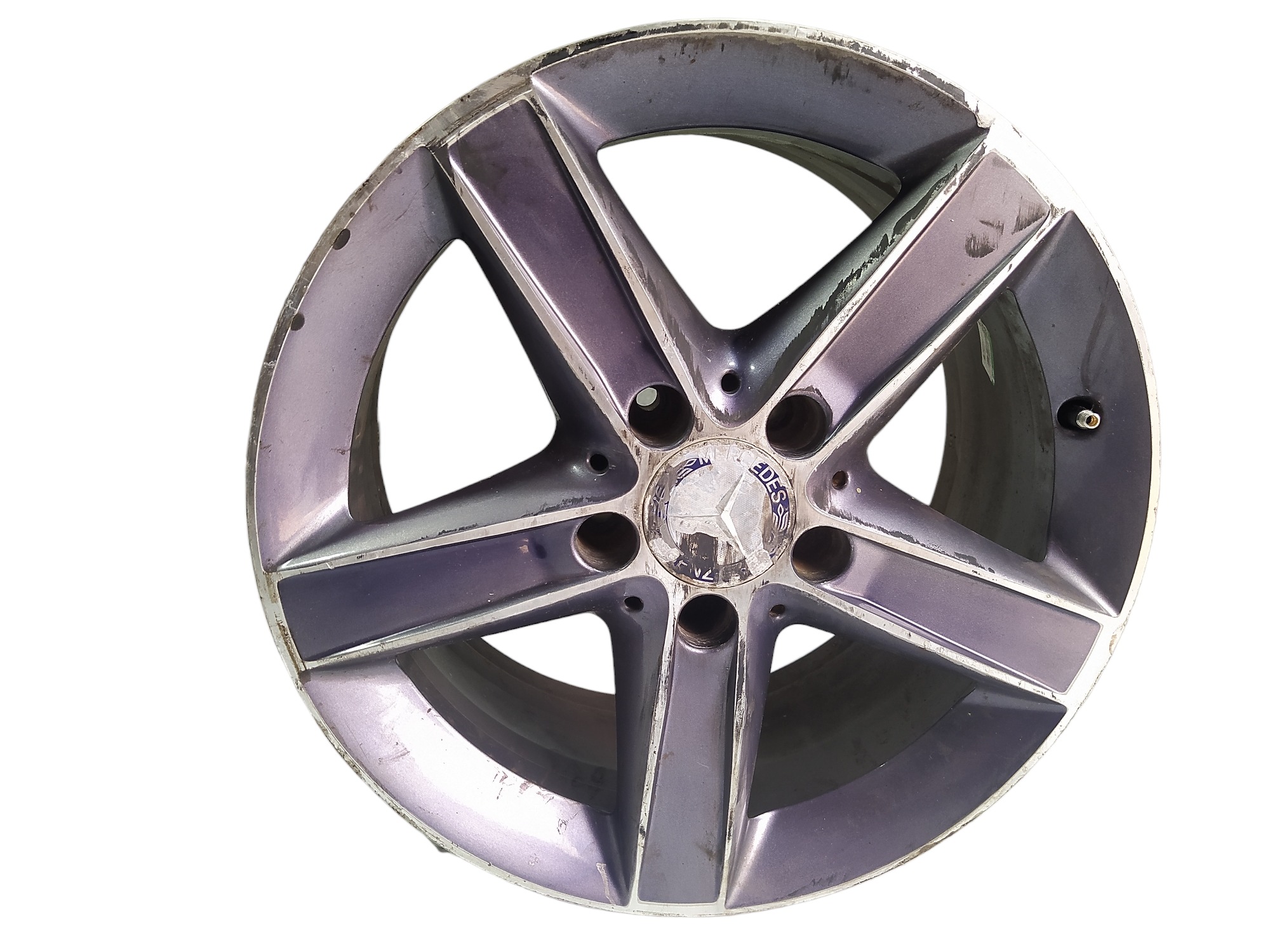 Roda Aro 16 Mercedes C230 1998 A1714013302 V493 6