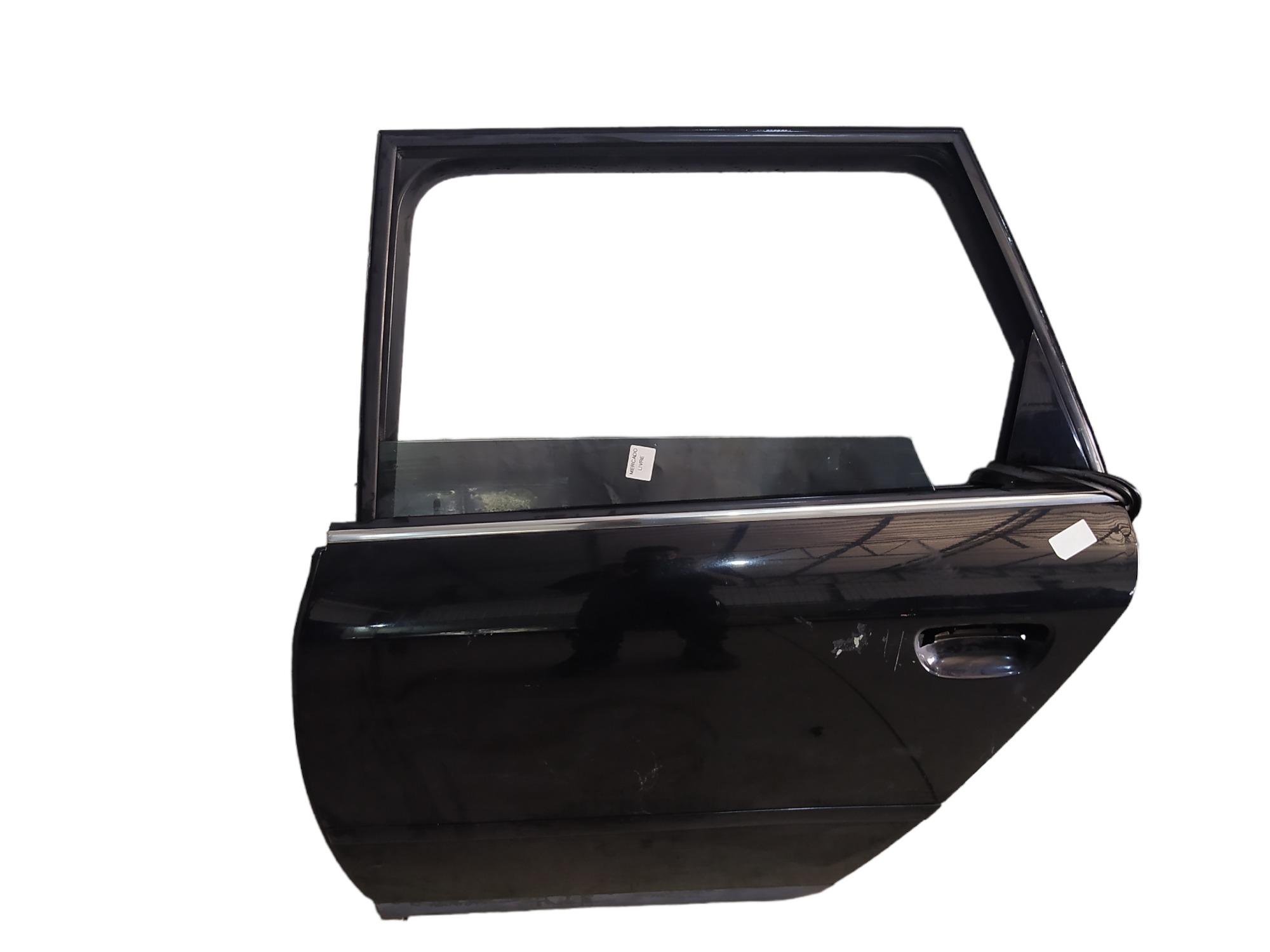 Porta Traseira Esquerda Audi A6 Avant 2001   Traseira Esquerdo Preto 5
