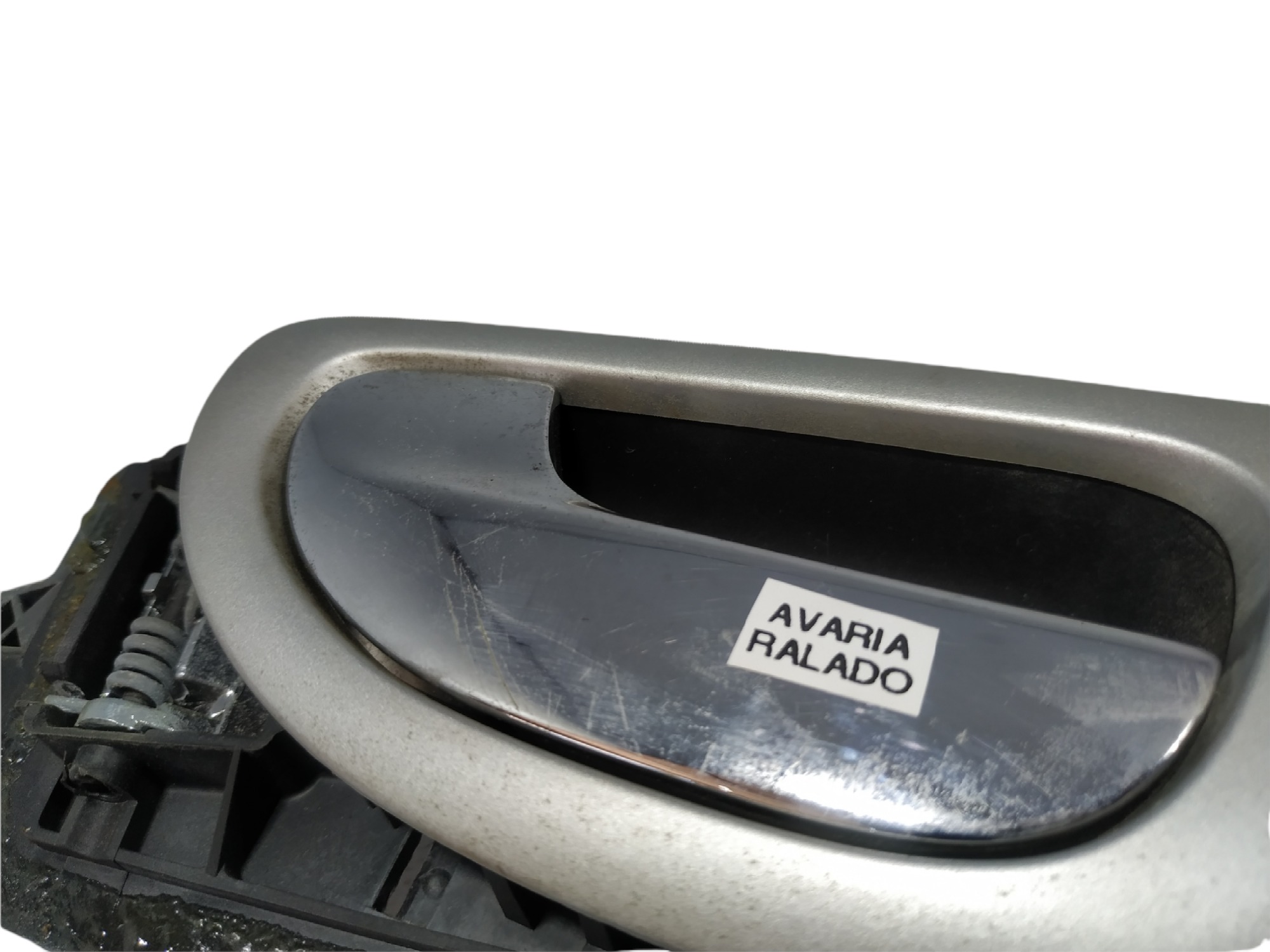 Maçaneta Interna Traseira Esquerda Peugeot 307 2008 V369 Prateado 6