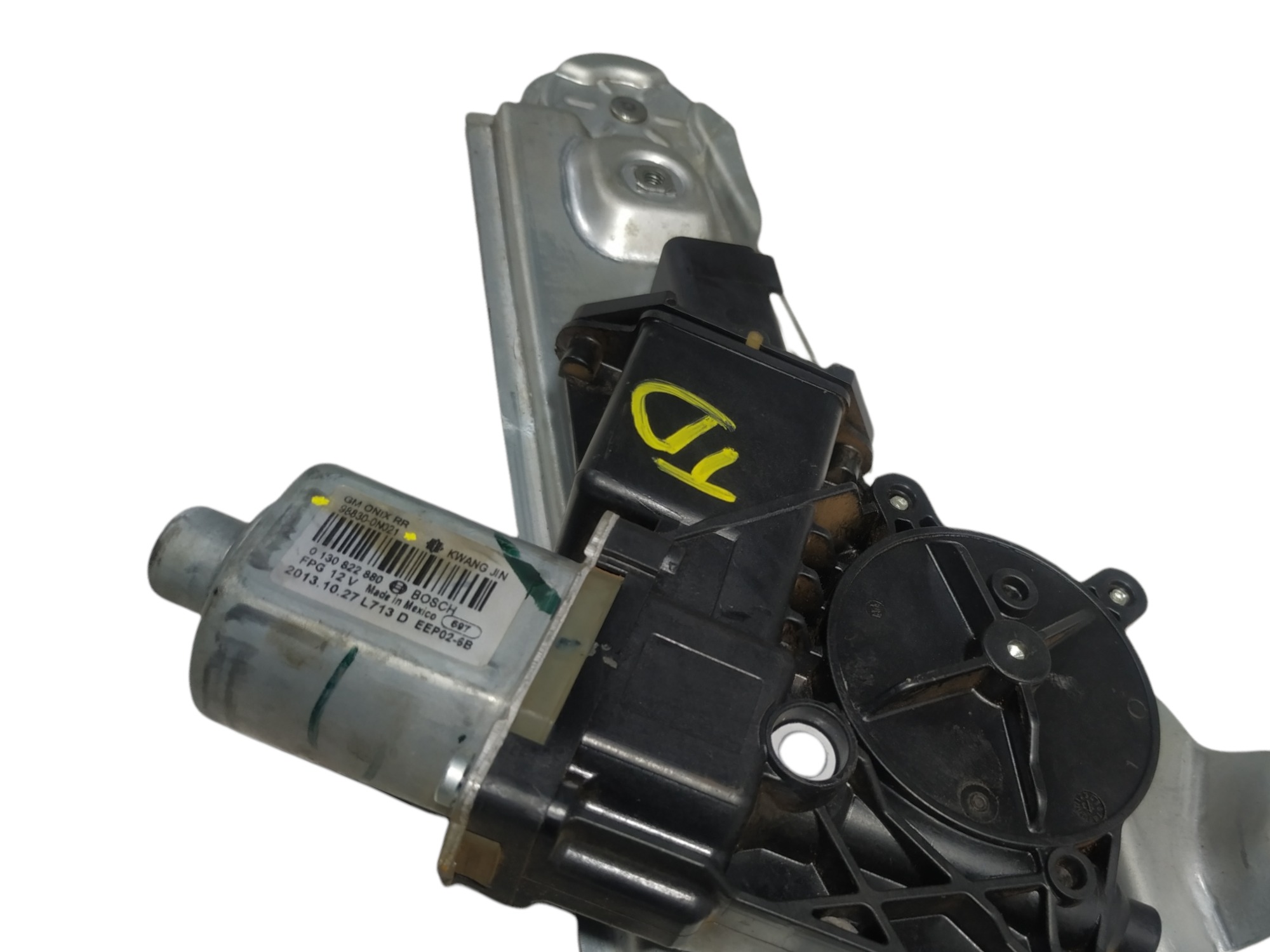 Máquina Vidro Traseiro Direito Gm Prisma Onix 2014 V323 7