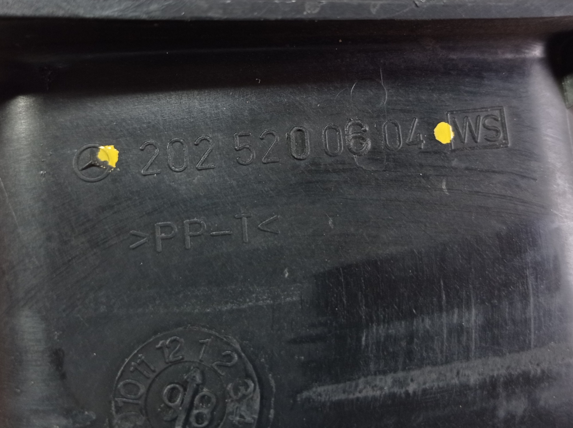 Tomada De Ar Mercedes C230 1998 2025200604 V493 6