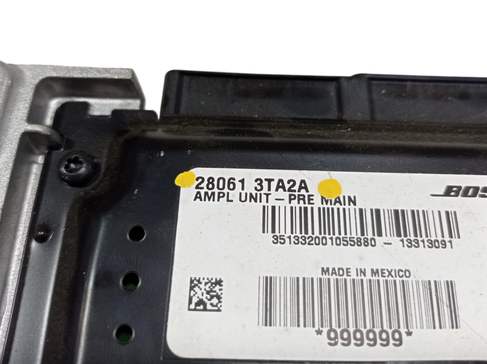 Módulo Amplificador De Som Nissan Altima Sl 2.5 2014 V564 6