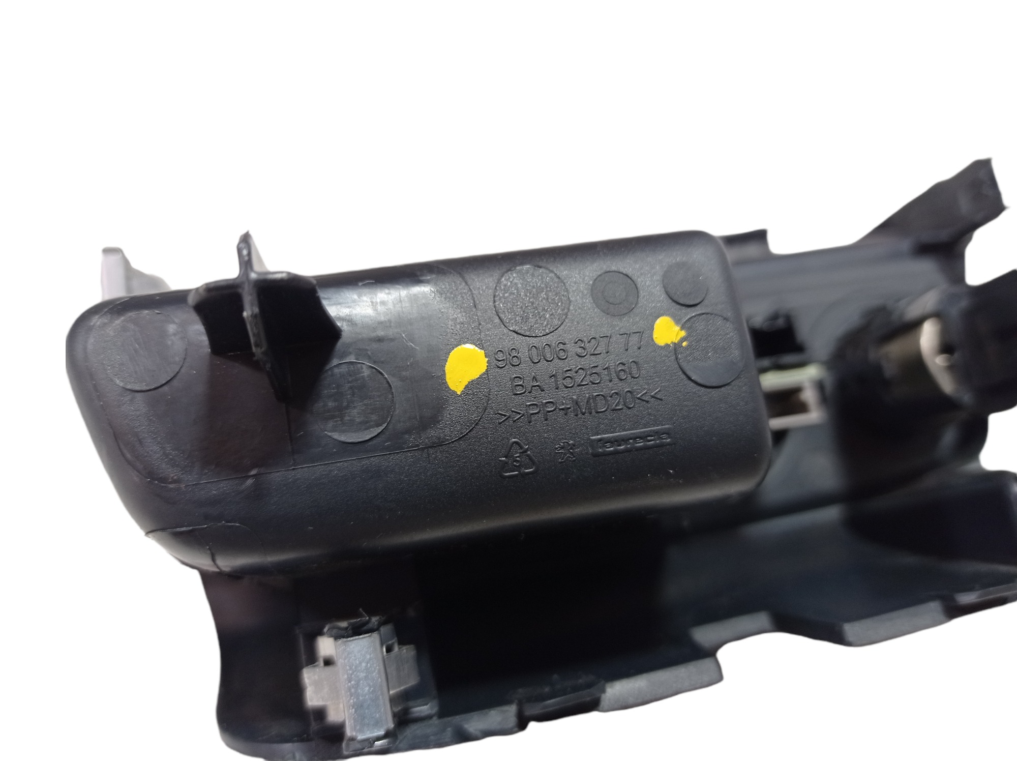 Porta Treco Entrada Usb Tomada 12v Peugeot 2008 2017 V437 Preto 5