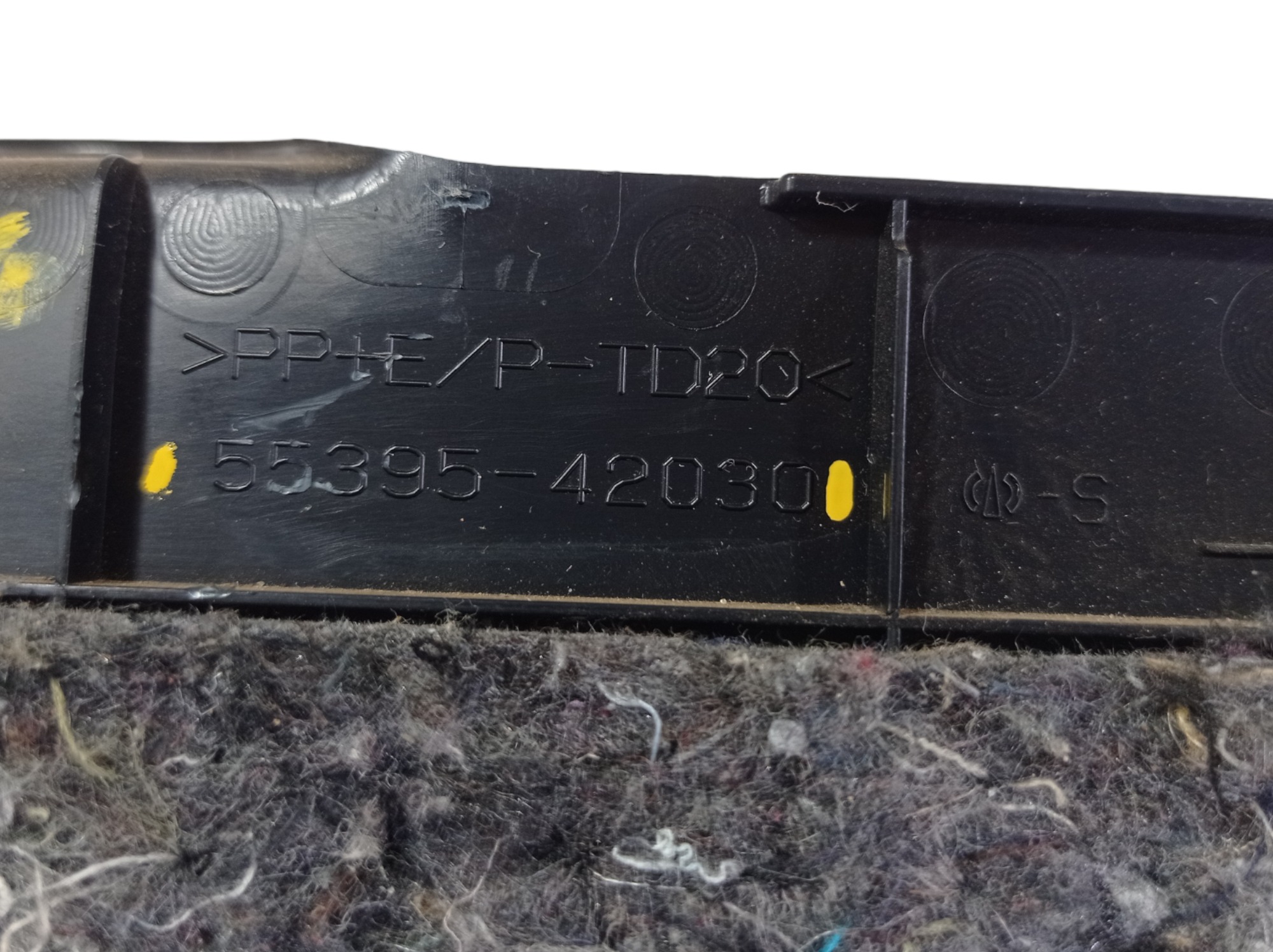 Acabamento Lateral Esquerdo Console Toyota Rav4 2018 V553 1