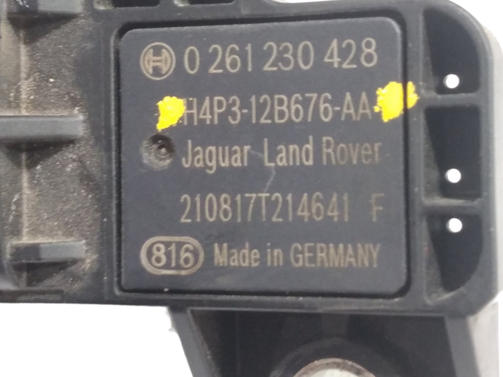 Sensor Map Range Rover Evoque 2.0 Flex 2022 V572 9