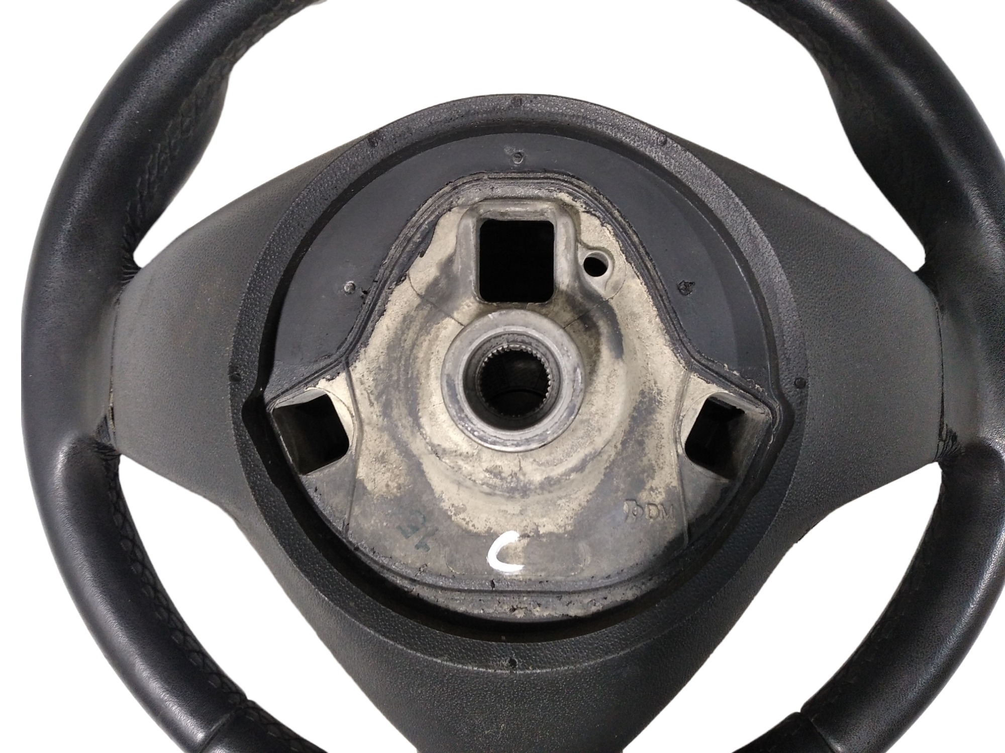 Volante Direção Fiat Linea Essence 2012 735424348 V468 Preto 6