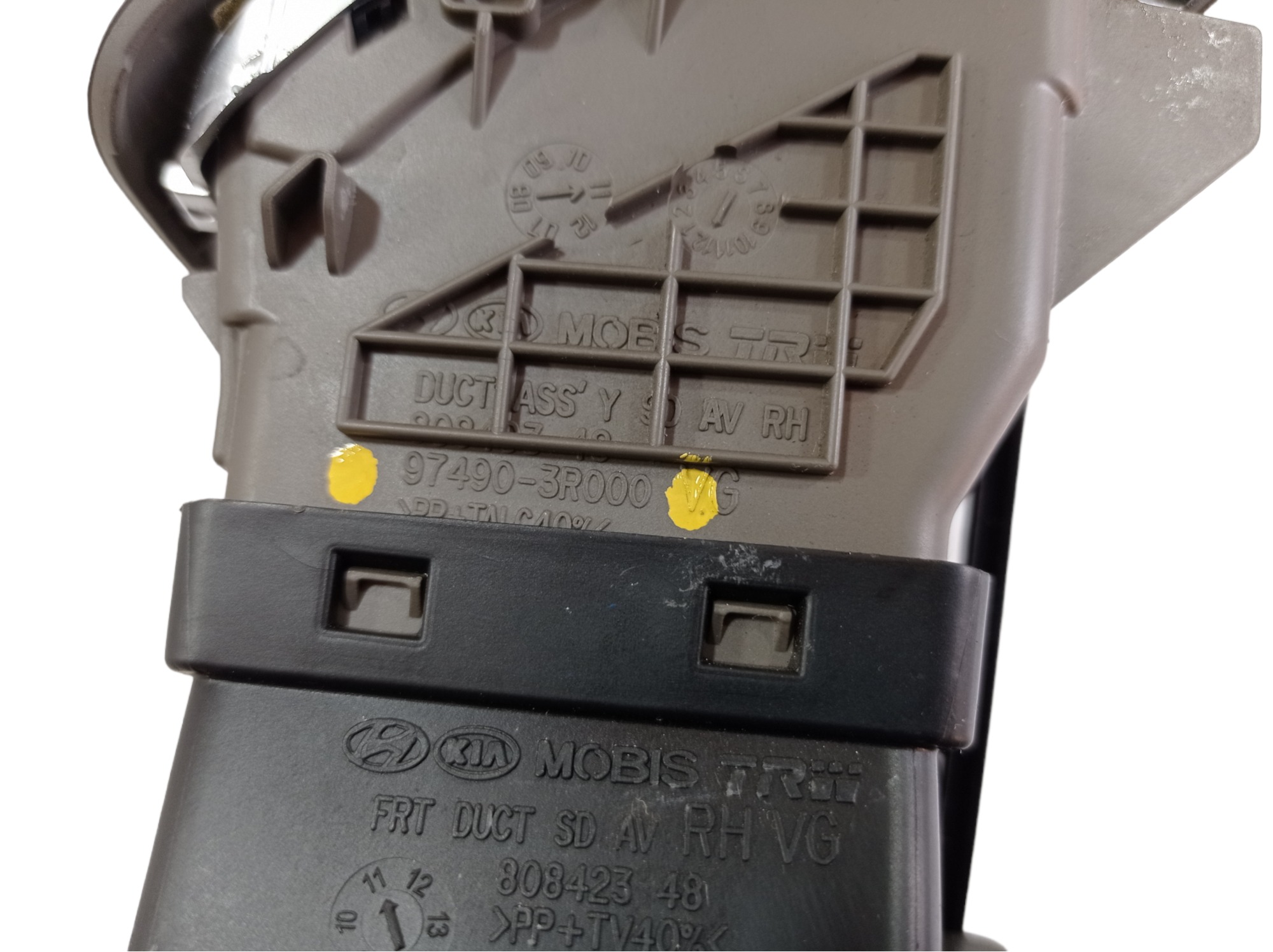 Difusor De Ar Painel Direito Kia Cadenza 2011 A 2013 V547 9