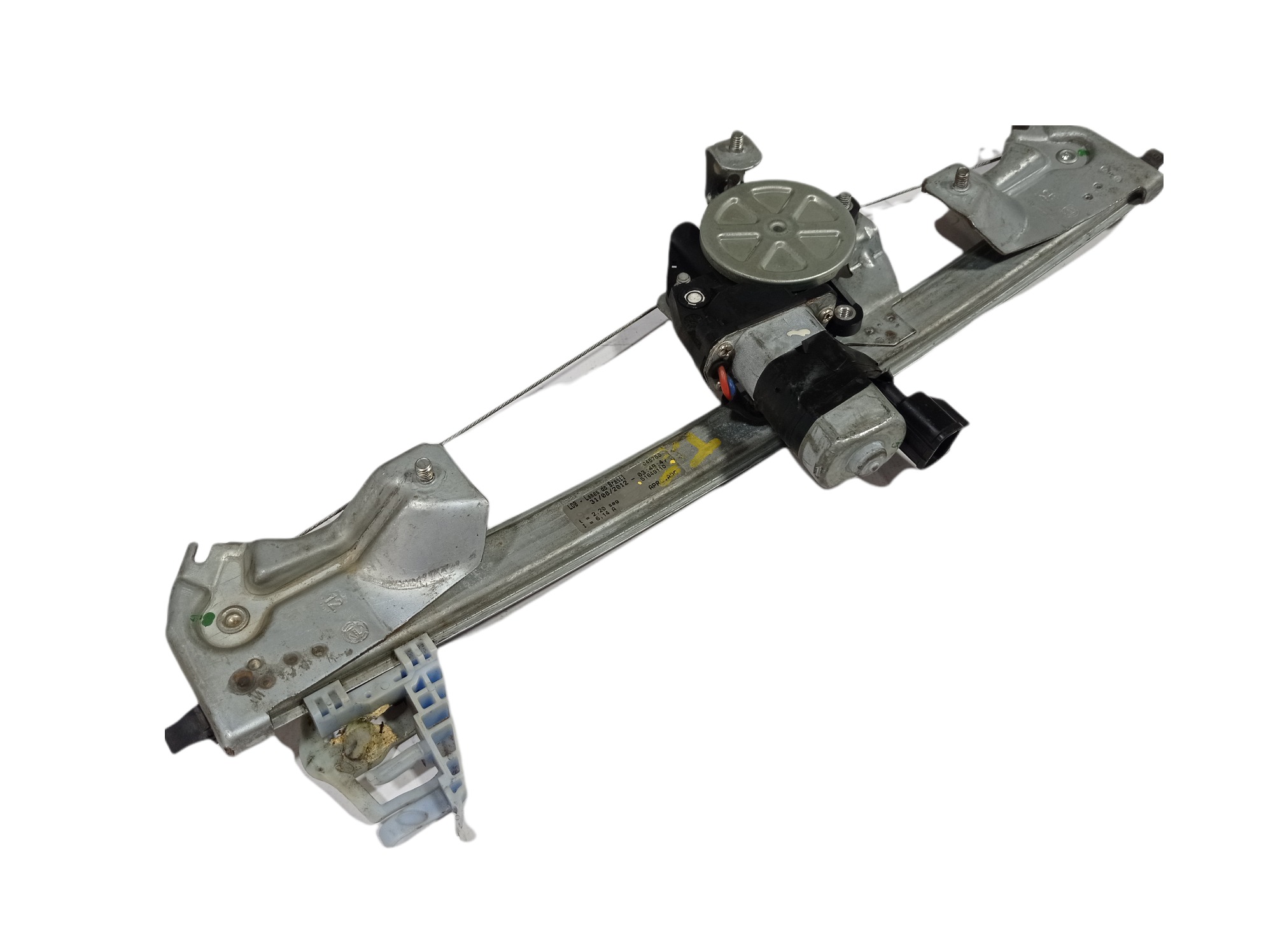 Máquina Vidro Traseira Esquerda Fiat Grand Siena 2013 V198 4