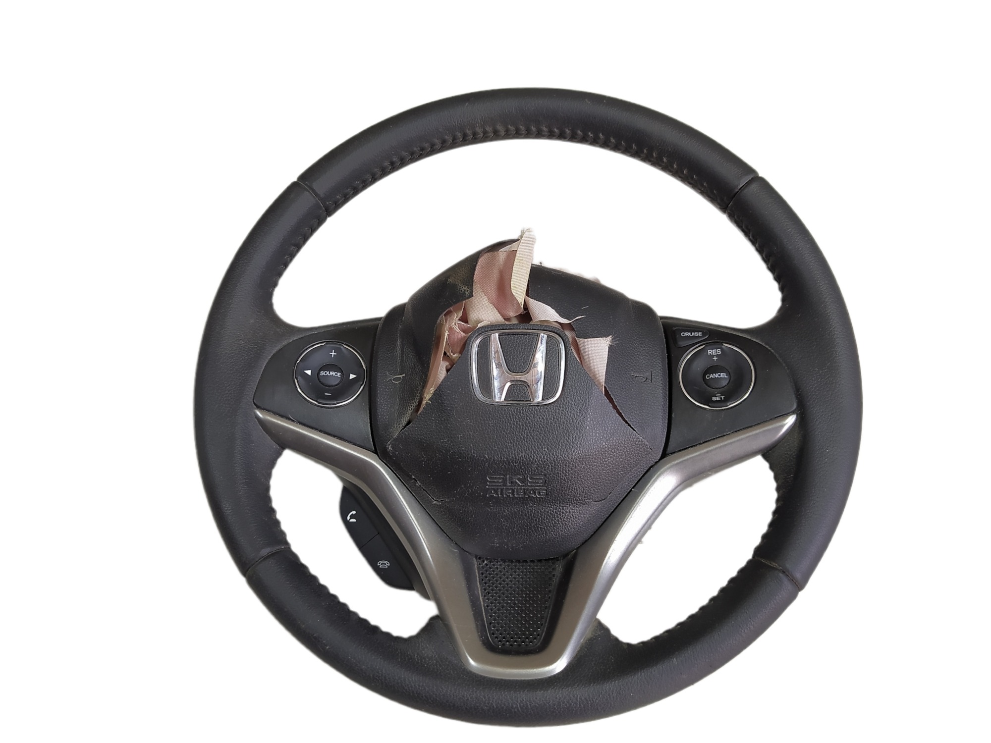 Volante Motorista Honda City Ex 1.5 2018 4009760 V469 Preto 3
