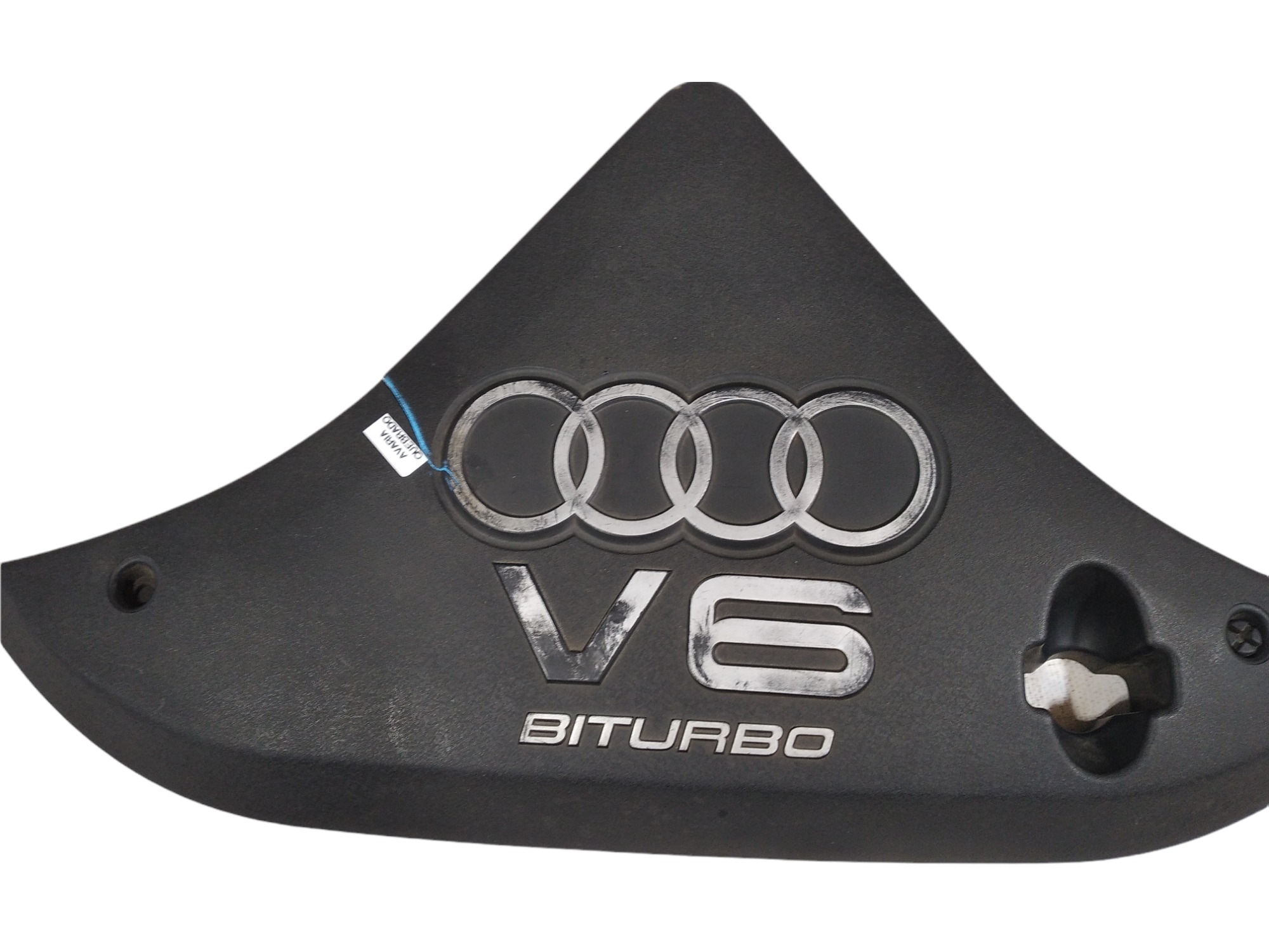 Capa Motor Central Audi A6 V6 Biturbo 2001 V261 078103927k 6