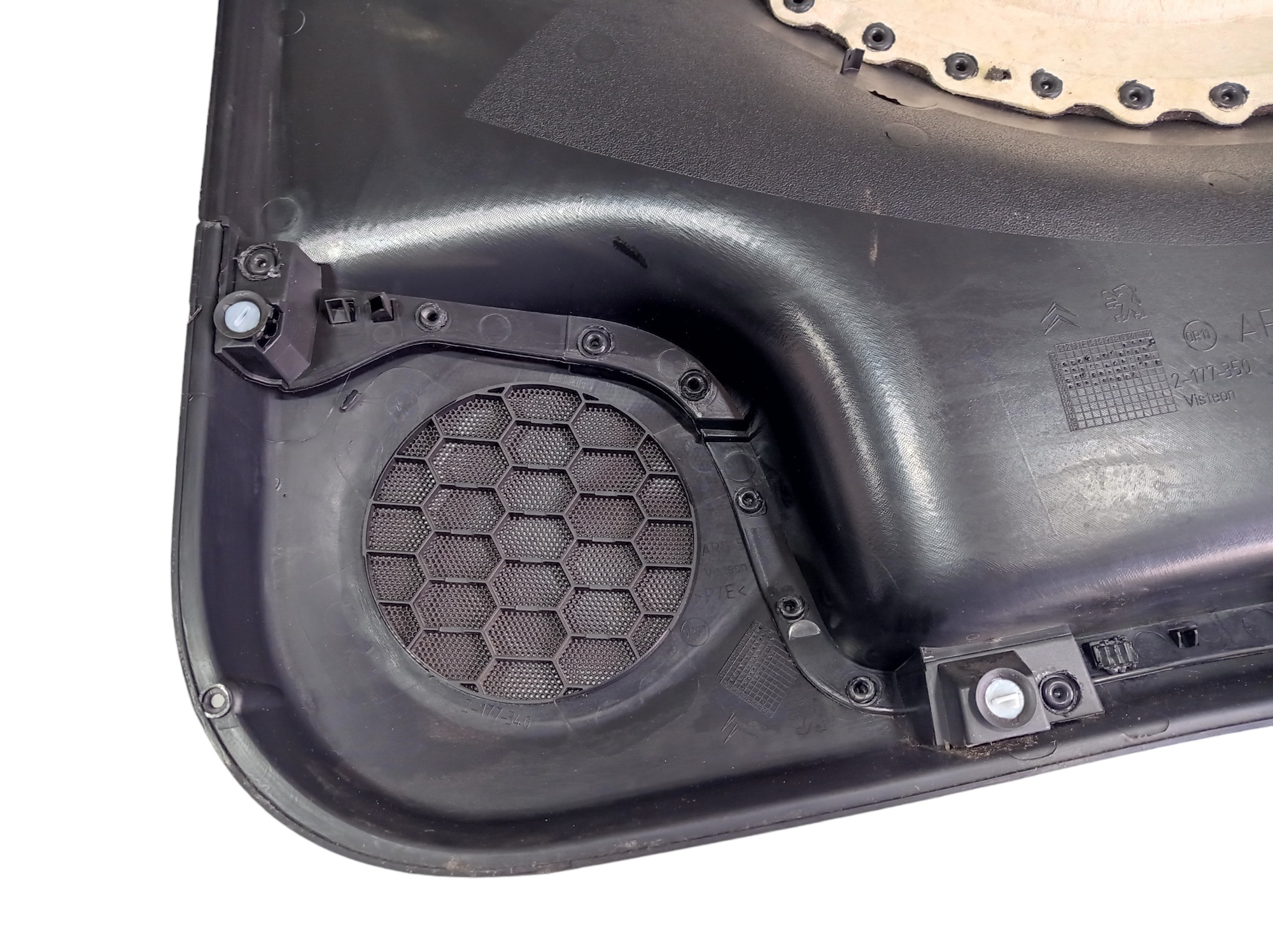 Forro Porta Traseira Esquerda Citroen C4 2011 V227 Cinza 7
