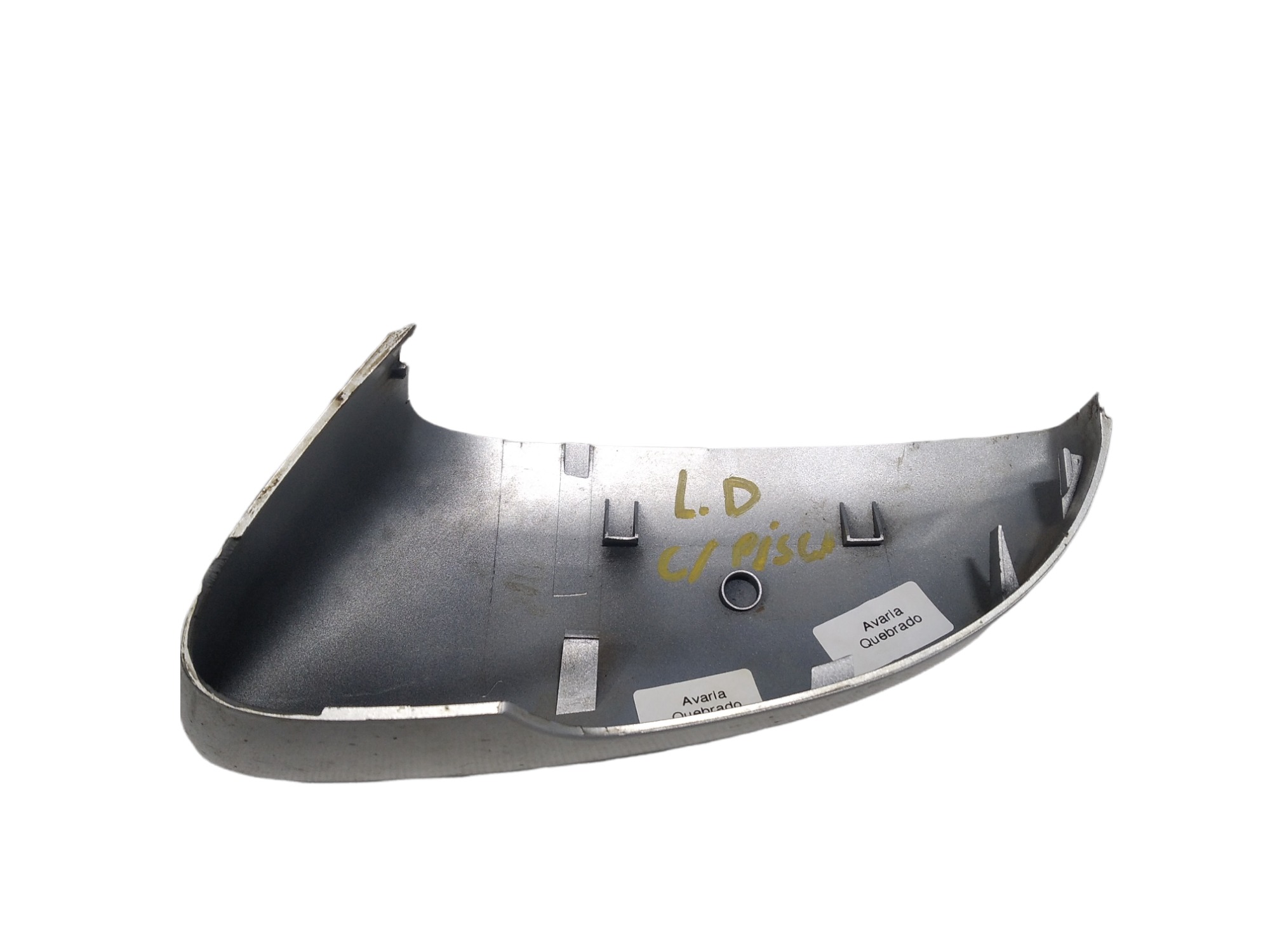 Capa Retrovisor Direito Vw Saveiro 2012 5z1857538e V335 Prata 2