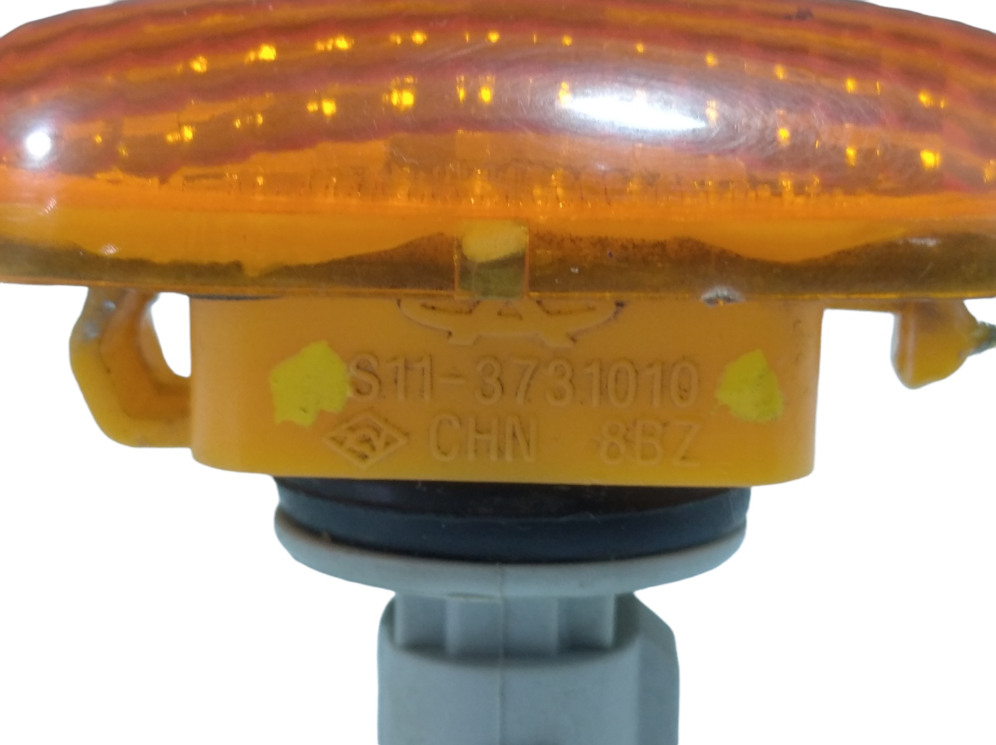 Seta Pisca Paralama Chery Qq 1.0 12v 3cc 2014 V421 Laranja 5