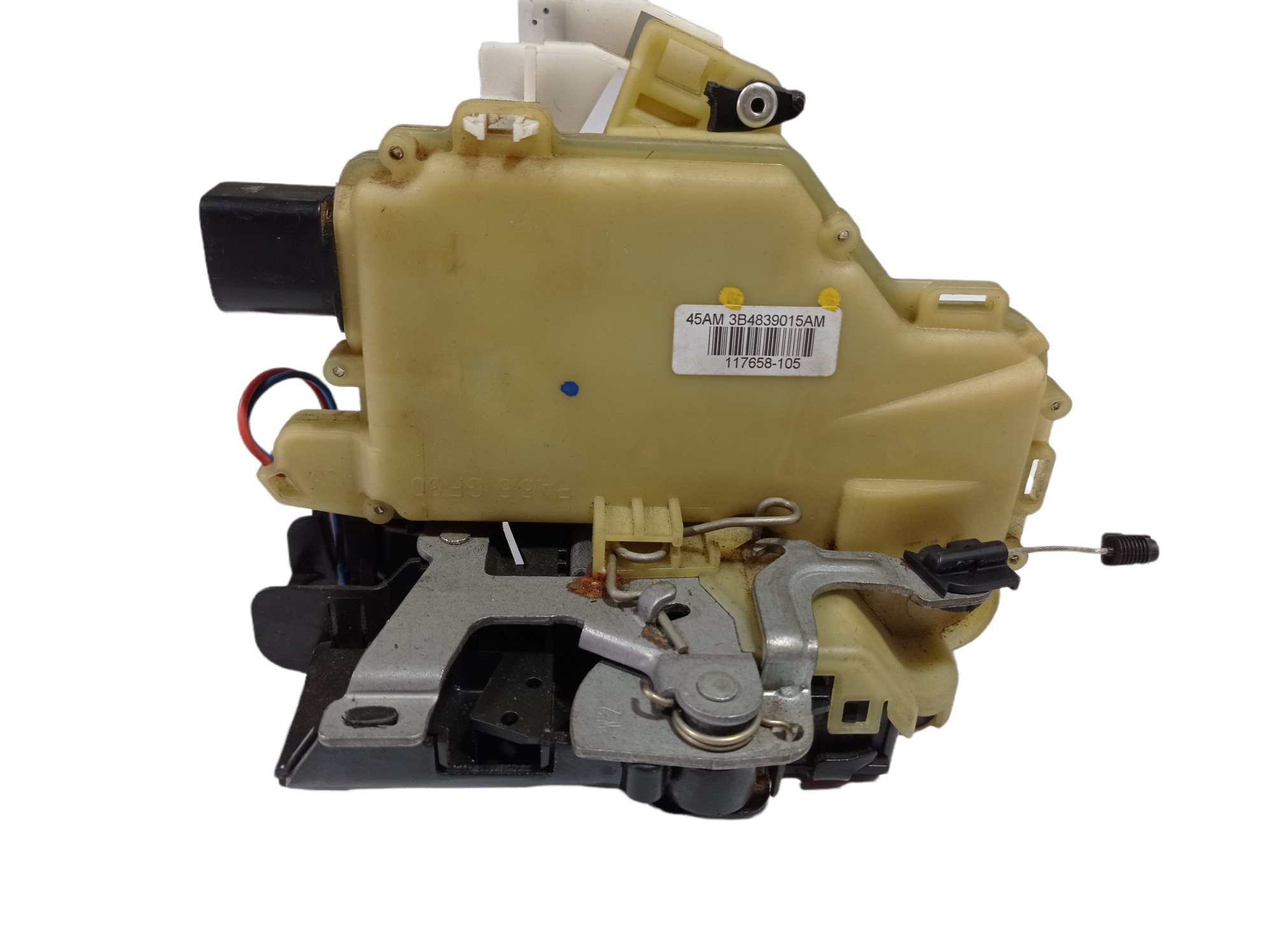 Fechadura Traseira Esquerda Vw Golf Sportline 2009 V435 5