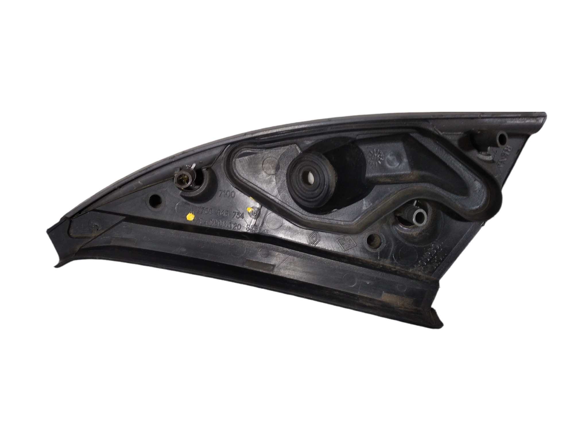 Acabamento Direito Interno Retrovisor Renault Clio V236 Cinza 7