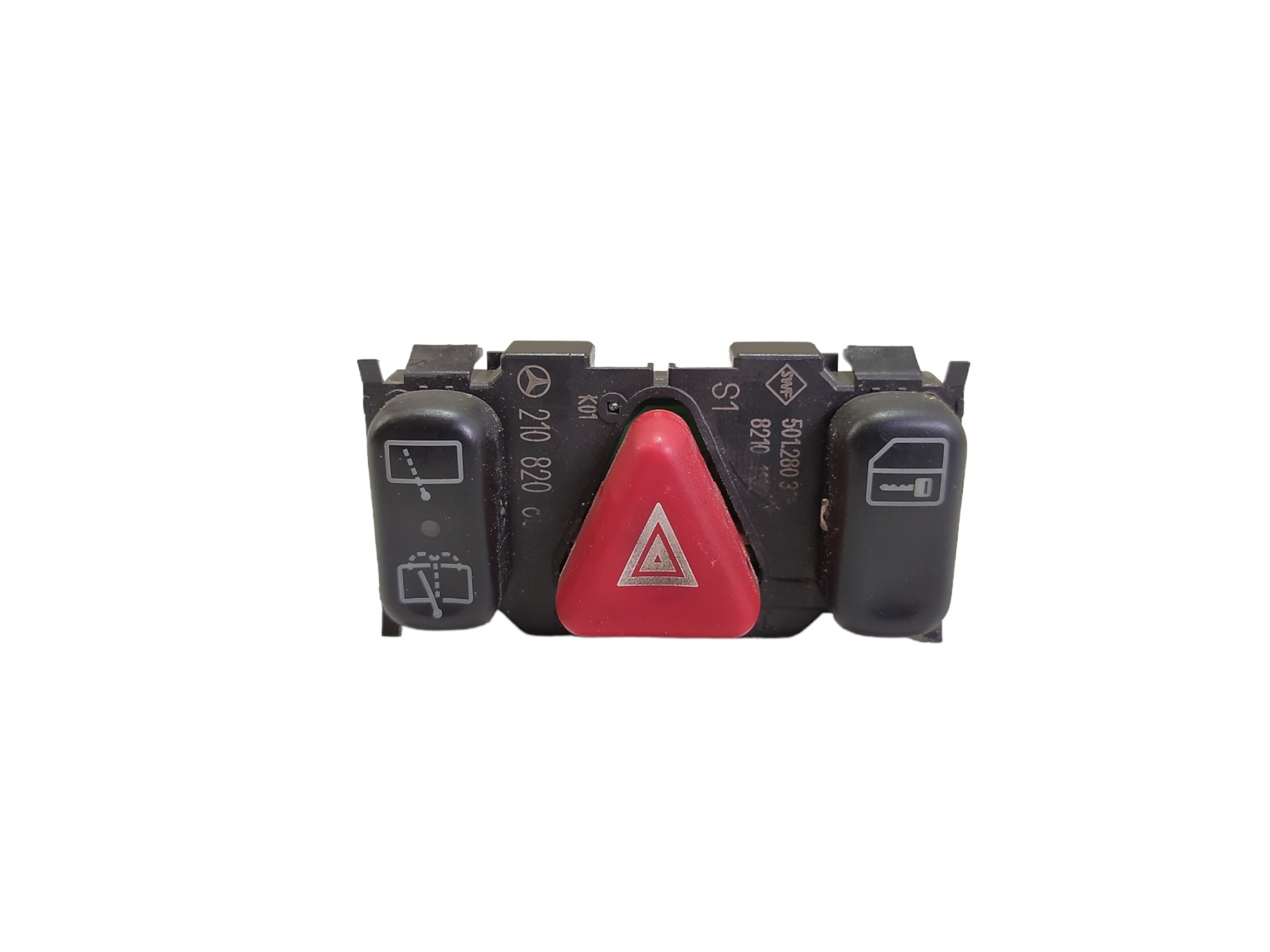 Botão Pisca Alerta Mercedes C230 2.3 1998 2108208010 V483 4