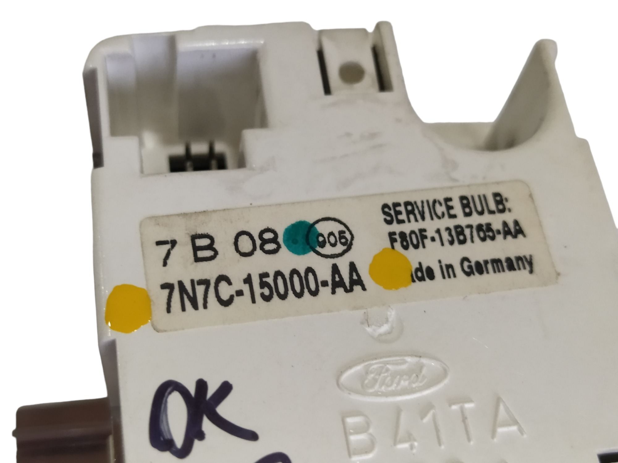 Relógio Central Ford Fusion 2007 V560 4