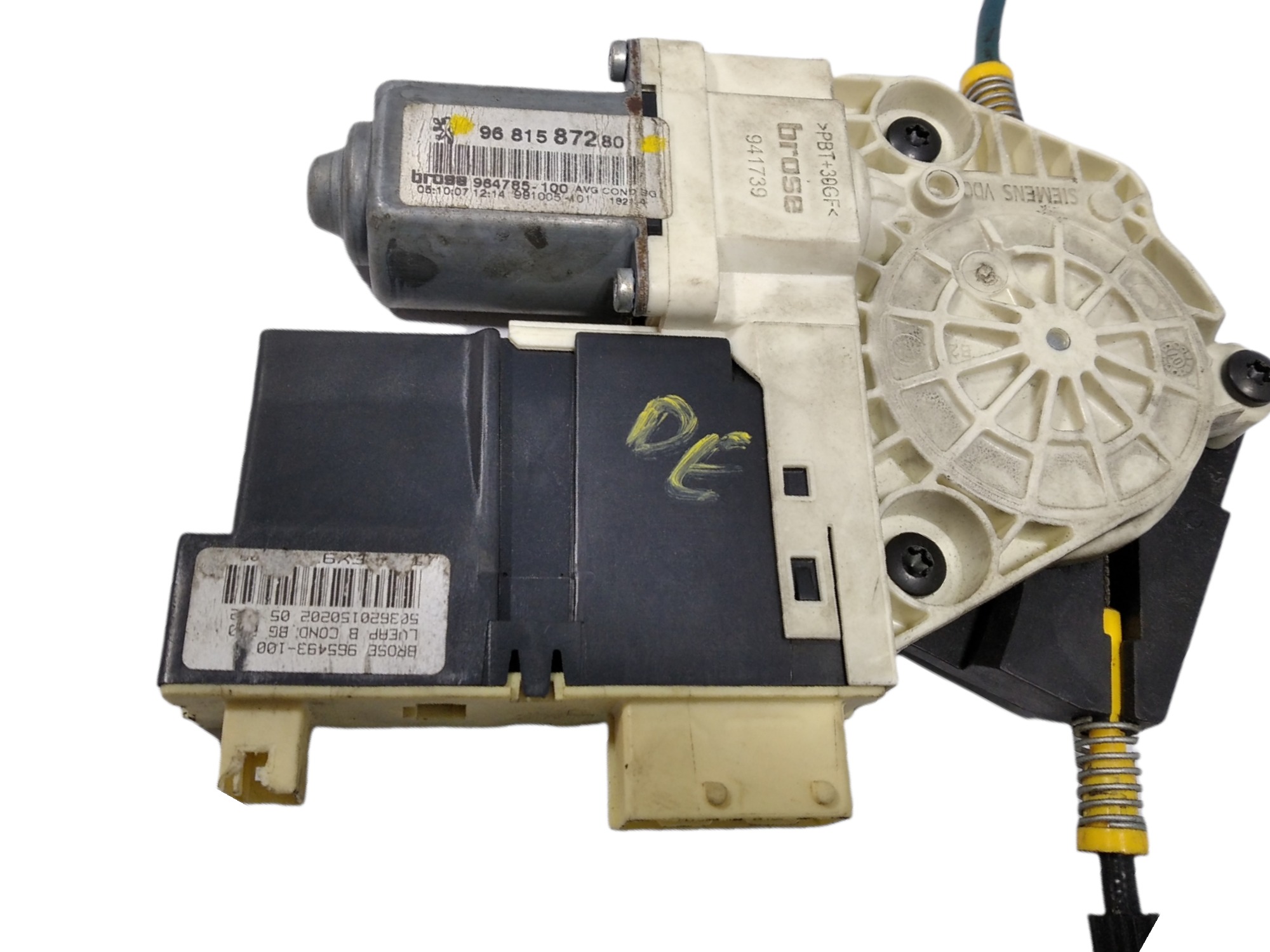 Máquina Vidro Dianteira Esquerda Peugeot 307 2008 V369 6