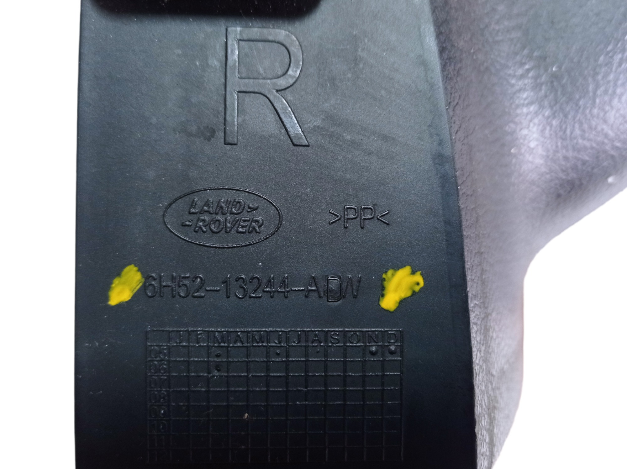 Soleira Traseira Direita Land Rover Freelander 2 2008 V479 Preto 4