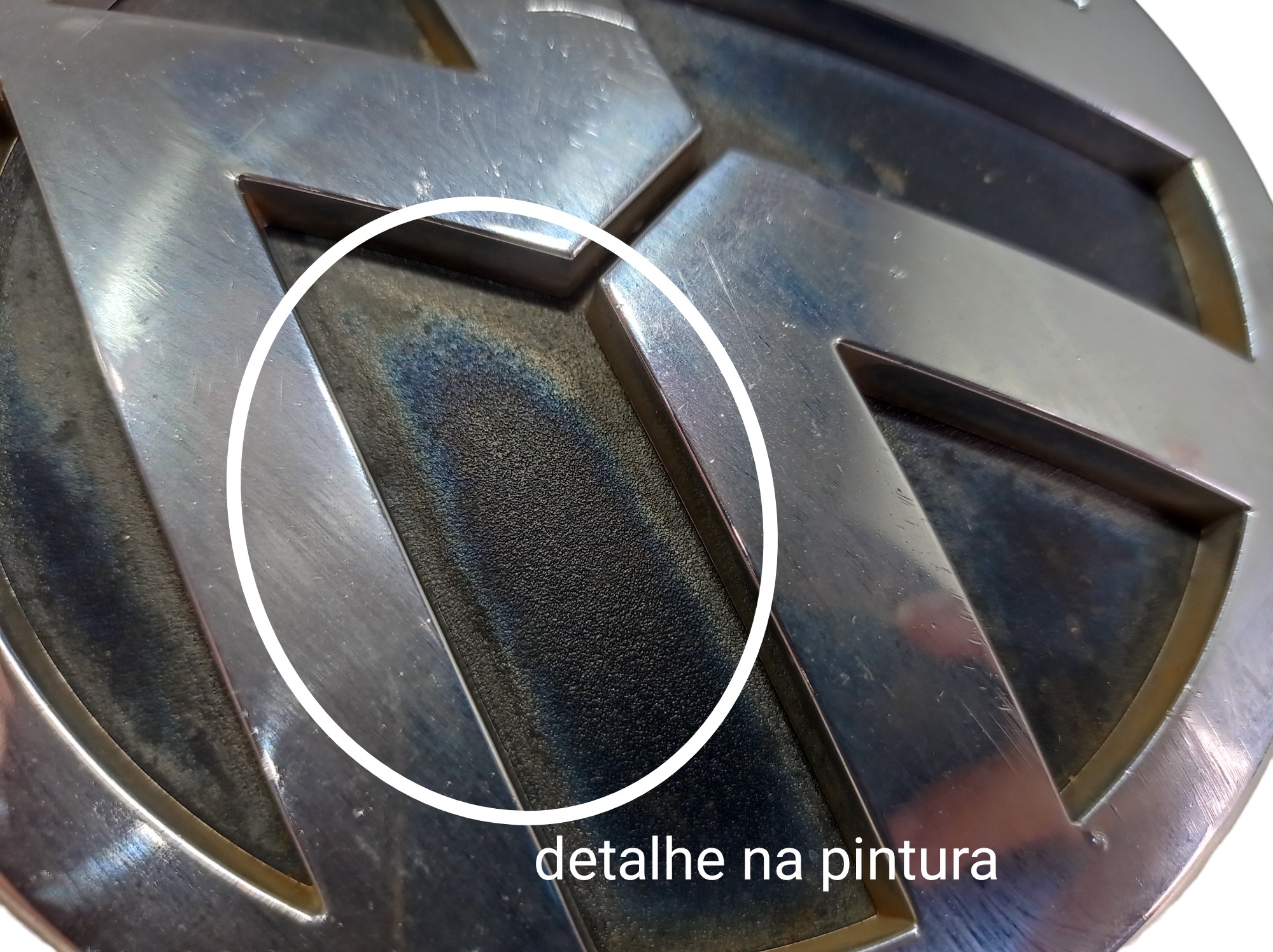 Emblema Dianteiro Vw Golf Sportline 2008 V584 7