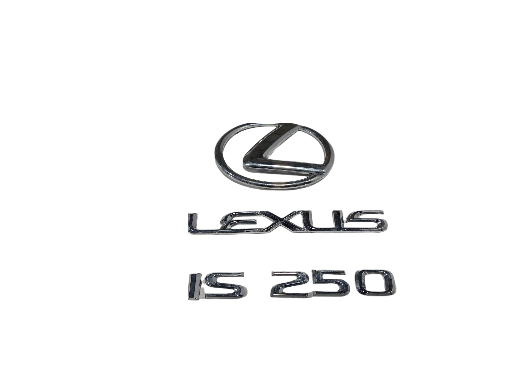 Emblema Letreiro Lexus Is 250 F Sport 2015 V434 Prata 2