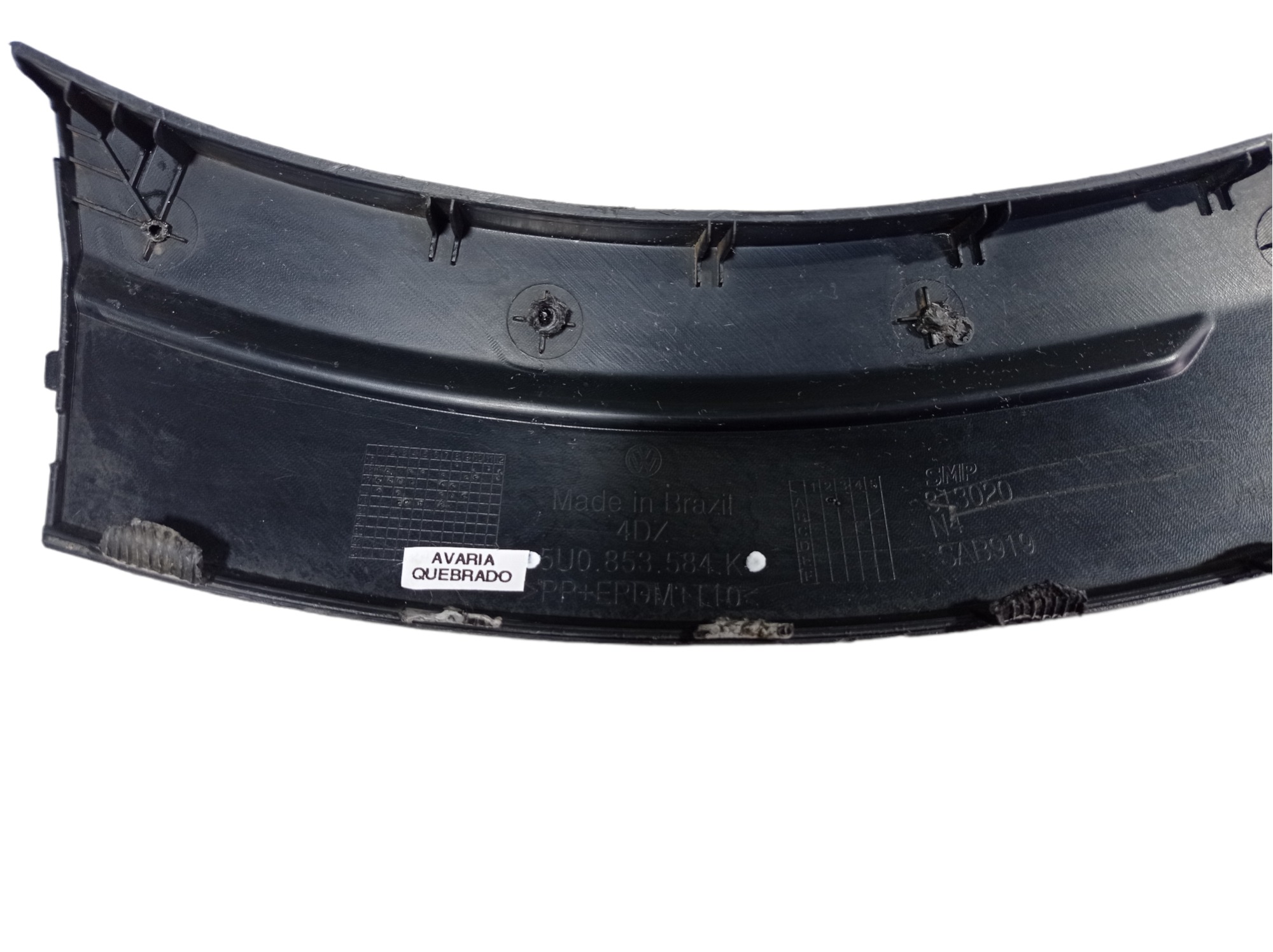 Moldura Parachoque Dianteiro Direito Saveiro Cross 2020 V467 1