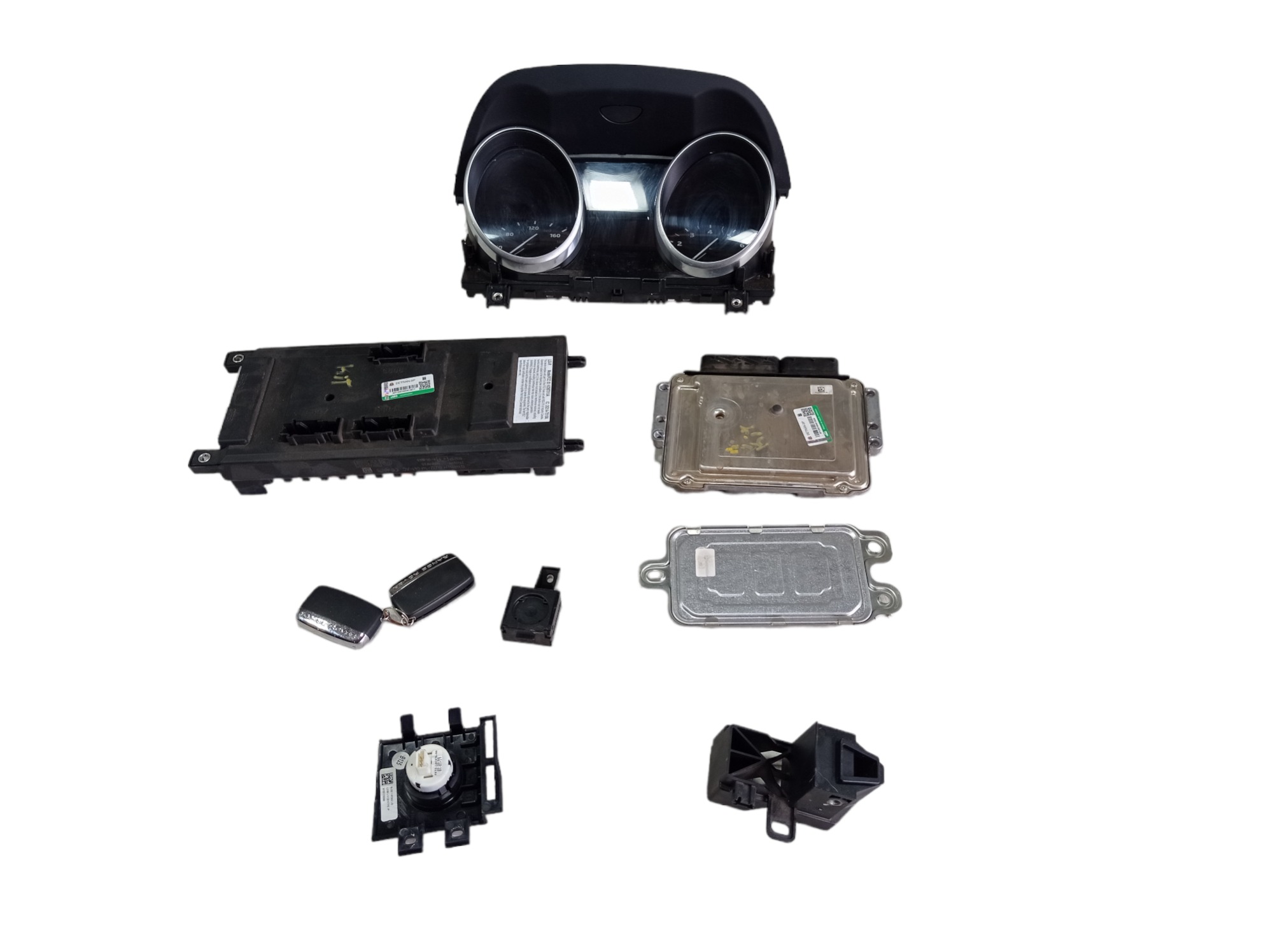 Kit Módulo Injeção Range Rover Evoque 2017 V548 7