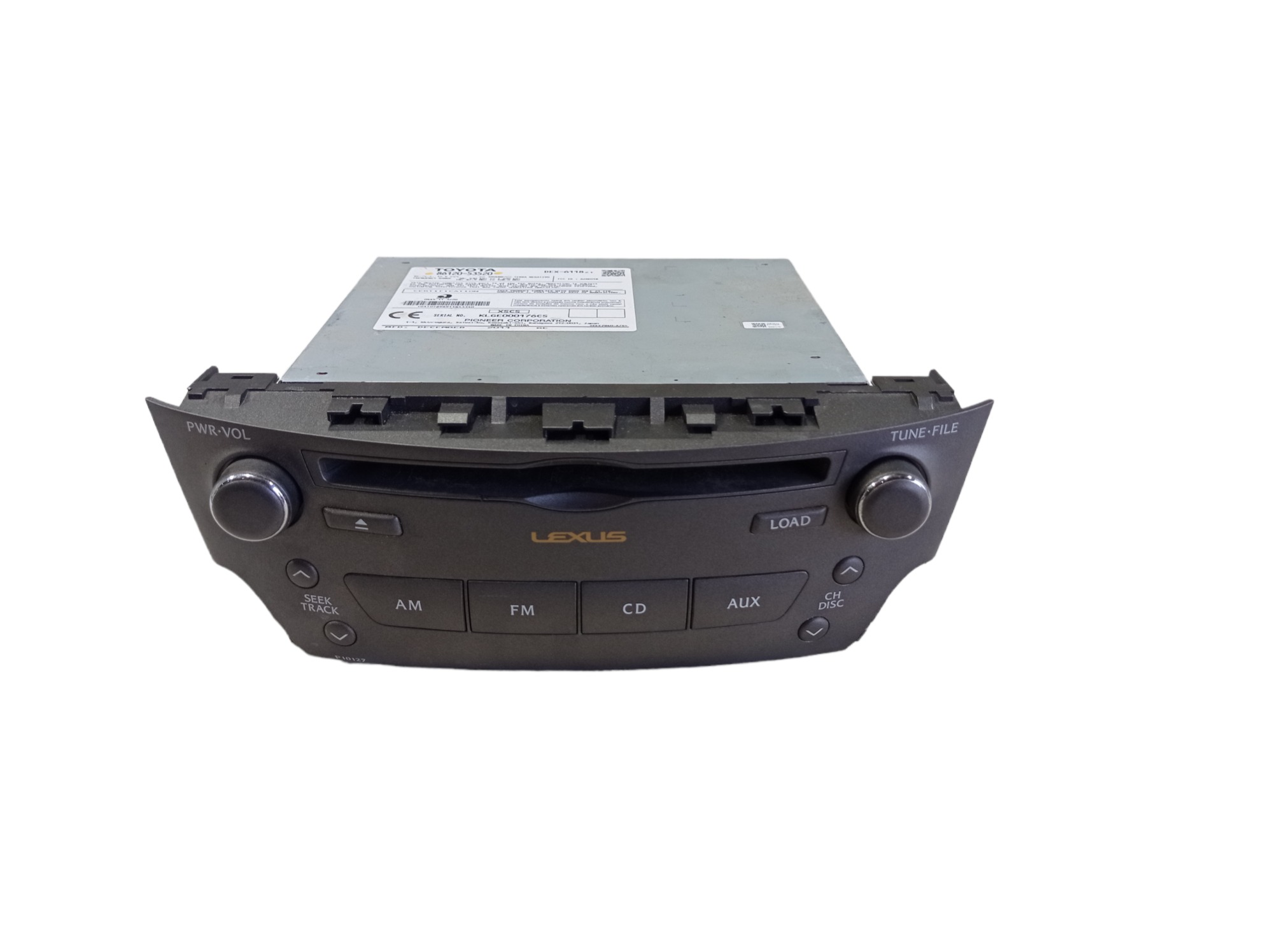 Rádio Cd Lexus Is300 3.0 2012 V545 4