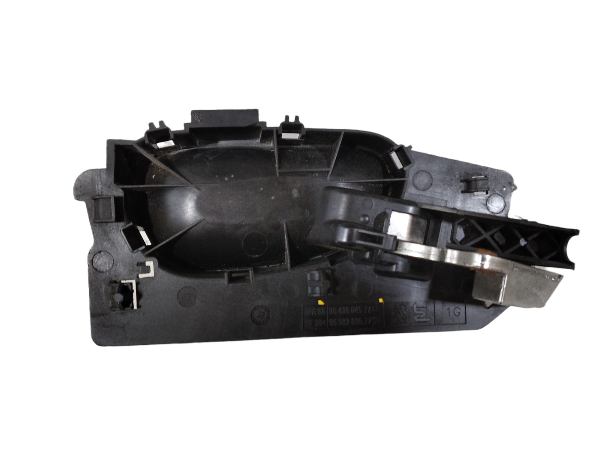 Maçaneta Interna Dianteira Esquerda Peugeot 307 2006 V128 Prata 2