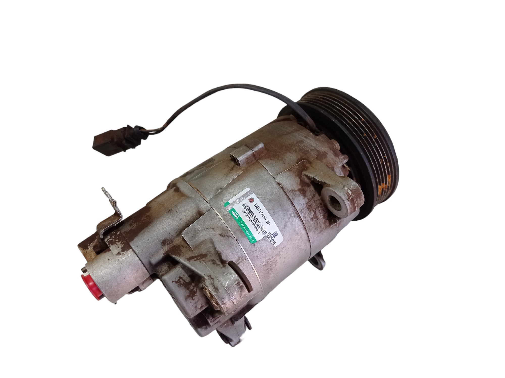 Compressor Ar Vw Golf 1.6 2008 V584 1je820803 / 6570437 5
