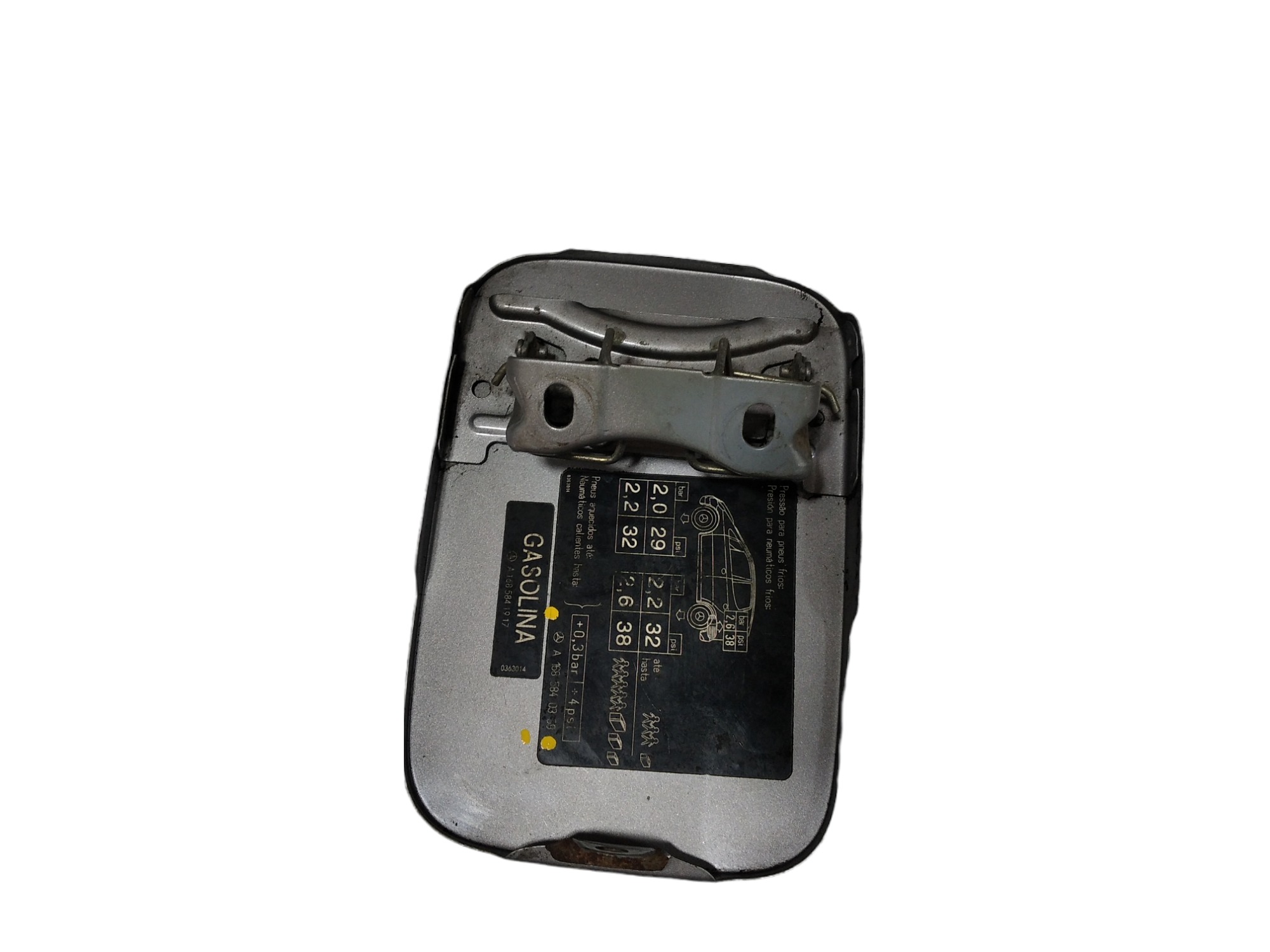 Portinhola Tanque Combustível Mercedes A160 1.6 1999 V388 Cinza 1999 9