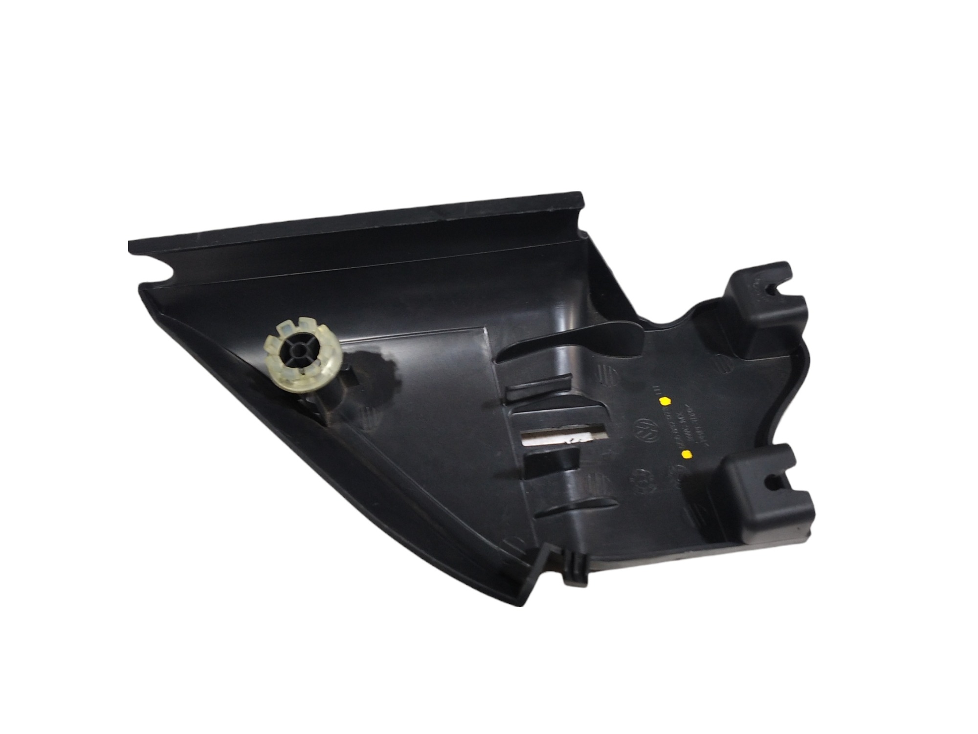 Acabamento Interno Retrovisor Esquerdo Vw Jetta 2014 V260 Preto 4
