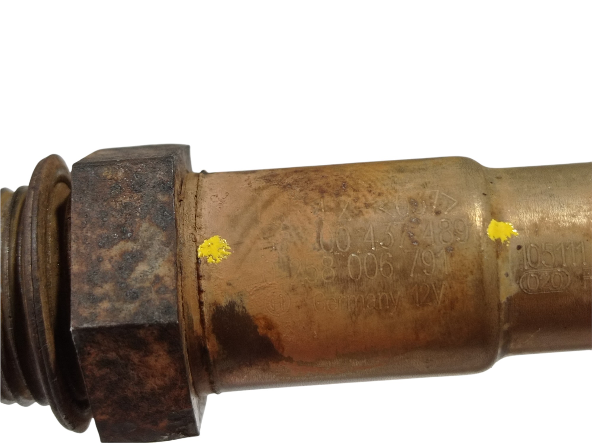 Sonda Lambda Inferior Renault Clio Duster Logan 2011 V303 7